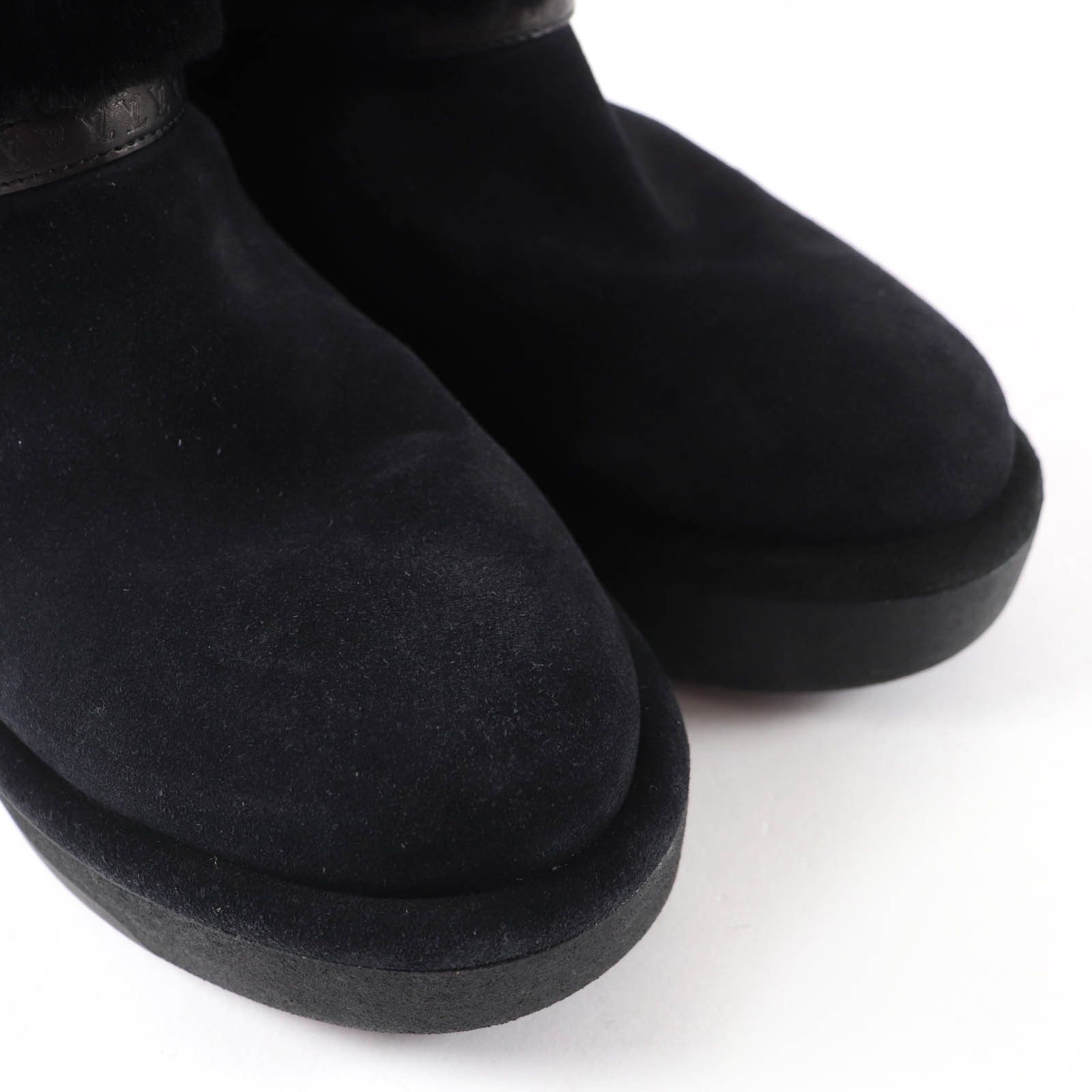 Louis Vuitton Louis Vuitton Louis Vuitton Aspen Line Shearling Boots Fur Shoes DUTY FREE for USA Size ONE SIZE - 7 Thumbnail