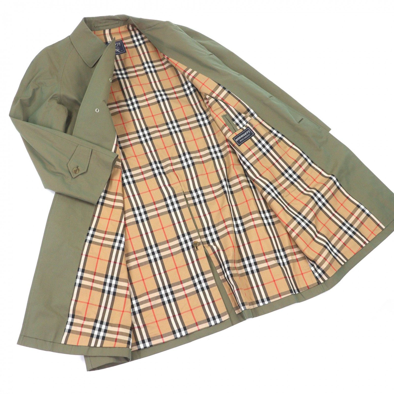Burberry Burberry Burberrys Cotton Coat Textile Outerwear BAA50-900-45 DUTY FREE for USA Size ONE SIZE - 3 Thumbnail