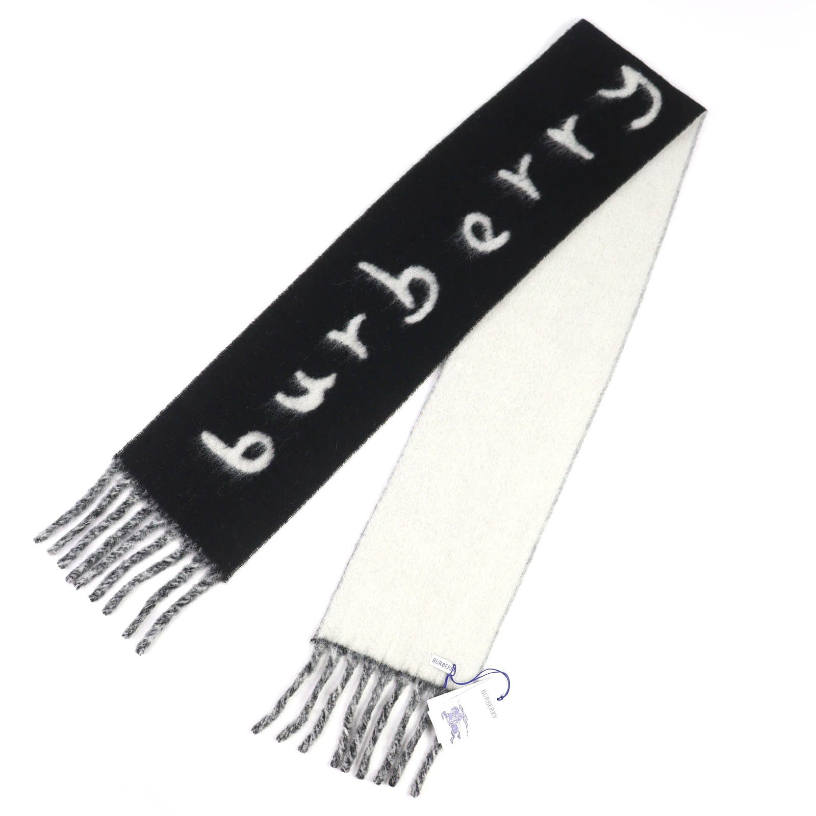 Burberry Burberry Burberry Alpaca Wool Scarf Textile Scarf DUTY FREE for USA Size ONE SIZE - 2 Thumbnail
