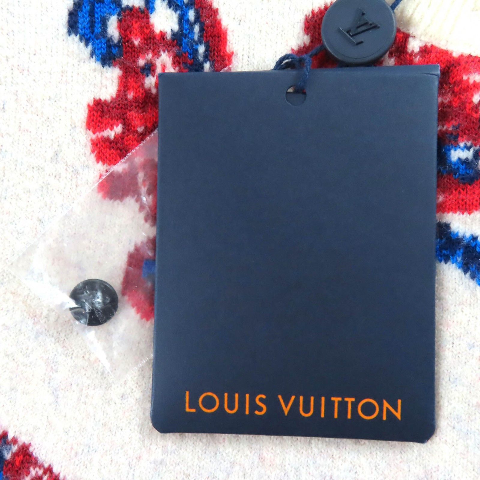 Louis Vuitton Louis Vuitton Louis Vuitton Cardigan Textile Tops DUTY FREE for USA Size ONE SIZE - 7 Thumbnail