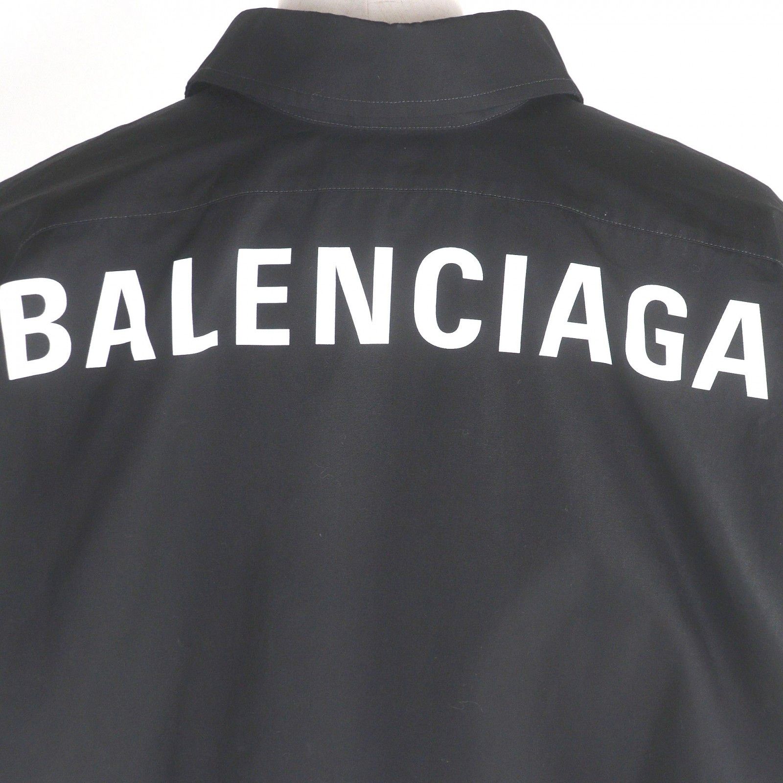 Balenciaga Balenciaga Balenciaga Cotton Long Sleeve Shirt Textile Dress Shirt DUTY FREE for USA Size ONE SIZE - 5 Thumbnail