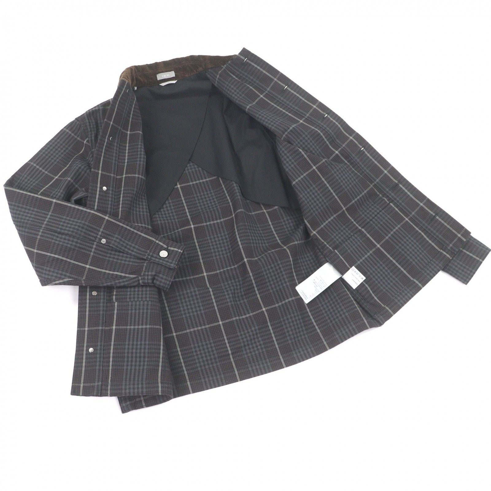 Dior Dior Dior Corduroy Collar Cotton Coverall Leather Outerwear DUTY FREE for USA Size ONE SIZE - 3 Thumbnail