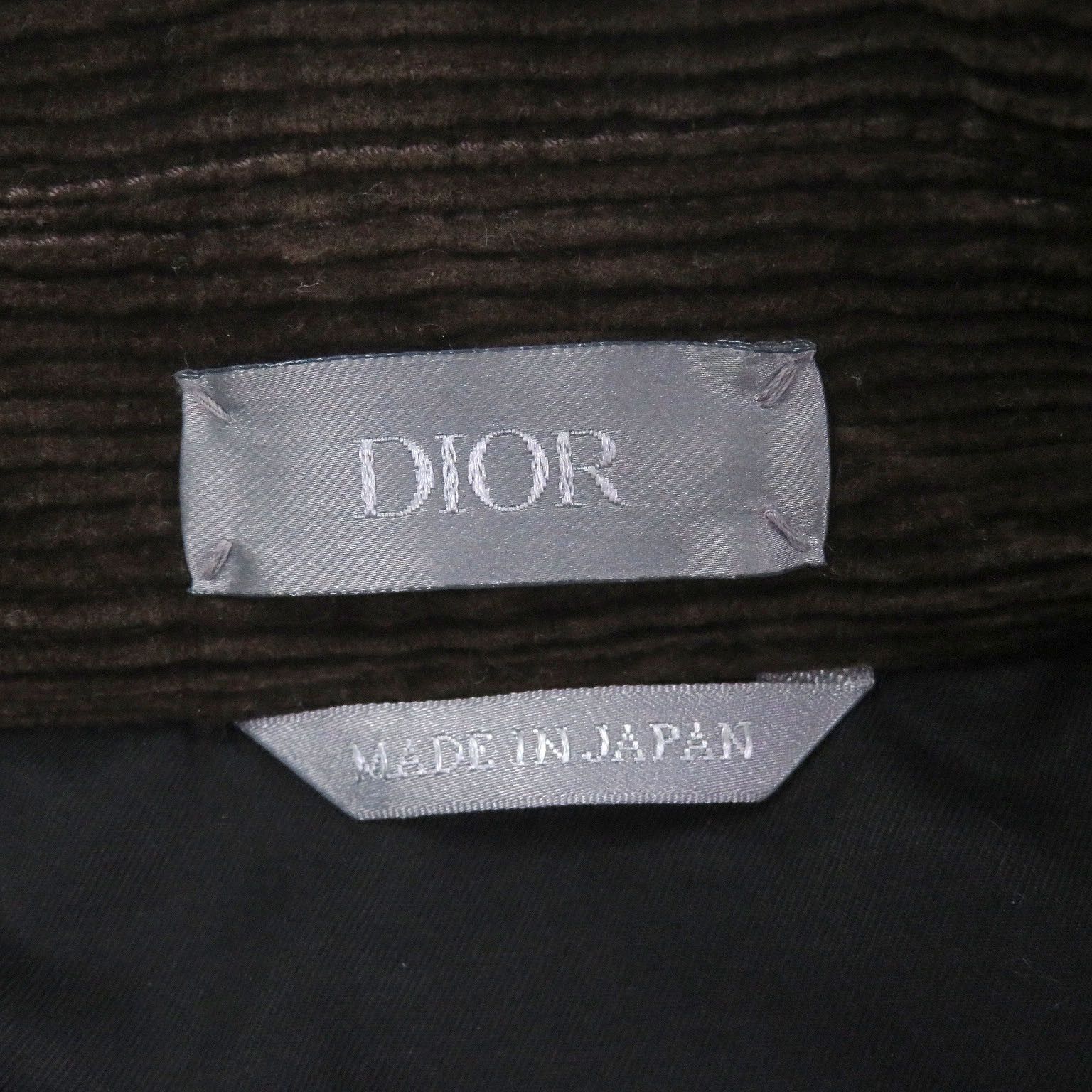 Dior Dior Dior Corduroy Collar Cotton Coverall Leather Outerwear DUTY FREE for USA Size ONE SIZE - 7 Thumbnail