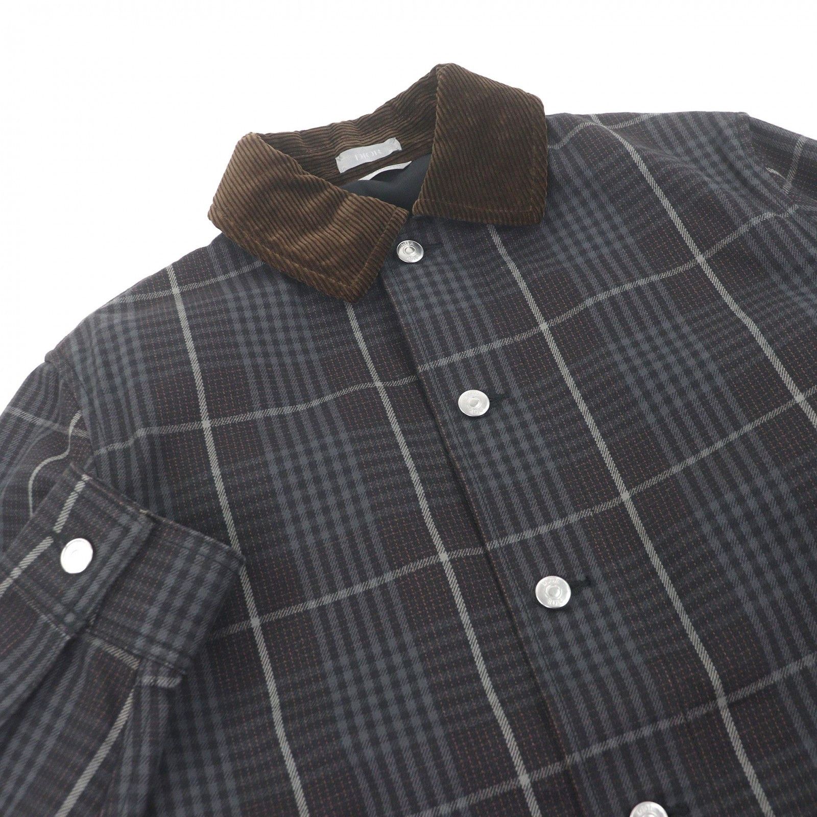 Dior Dior Dior Corduroy Collar Cotton Coverall Leather Outerwear DUTY FREE for USA Size ONE SIZE - 2 Thumbnail