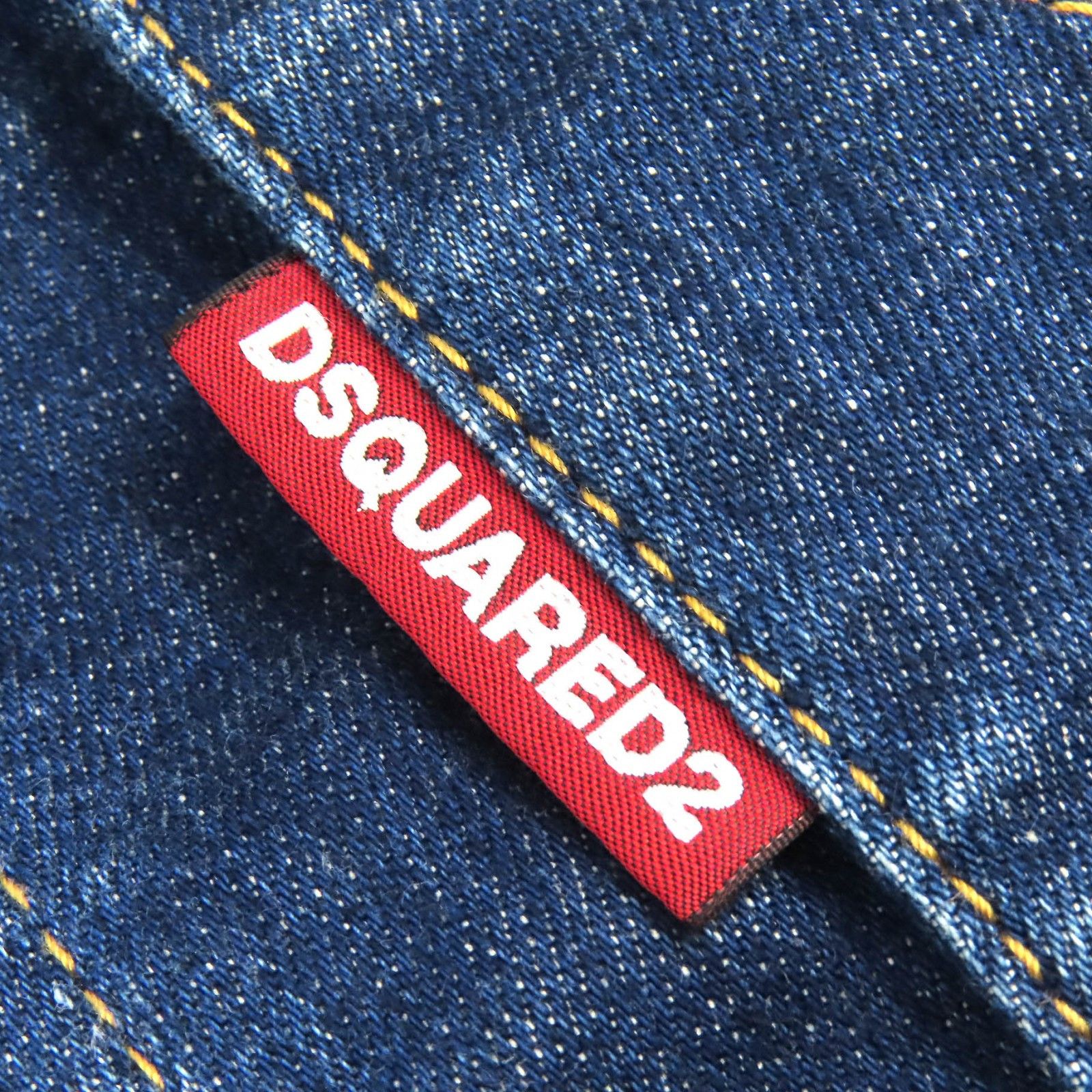 Dsquared2 Dsquared2 DSQUARED2 Denim Jacket Cotton Jacket Textile Outerwear S74AM1386 DUTY FREE for USA Size ONE SIZE - 6 Thumbnail