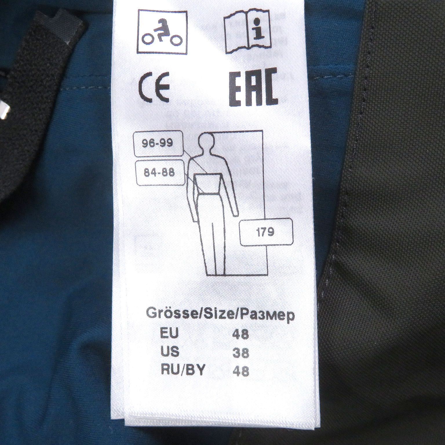 Other Other BMW Motorrad Downtown Polyester Motorcycle Jacket Textile Outerwear DUTY FREE for USA Size ONE SIZE - 9 Thumbnail