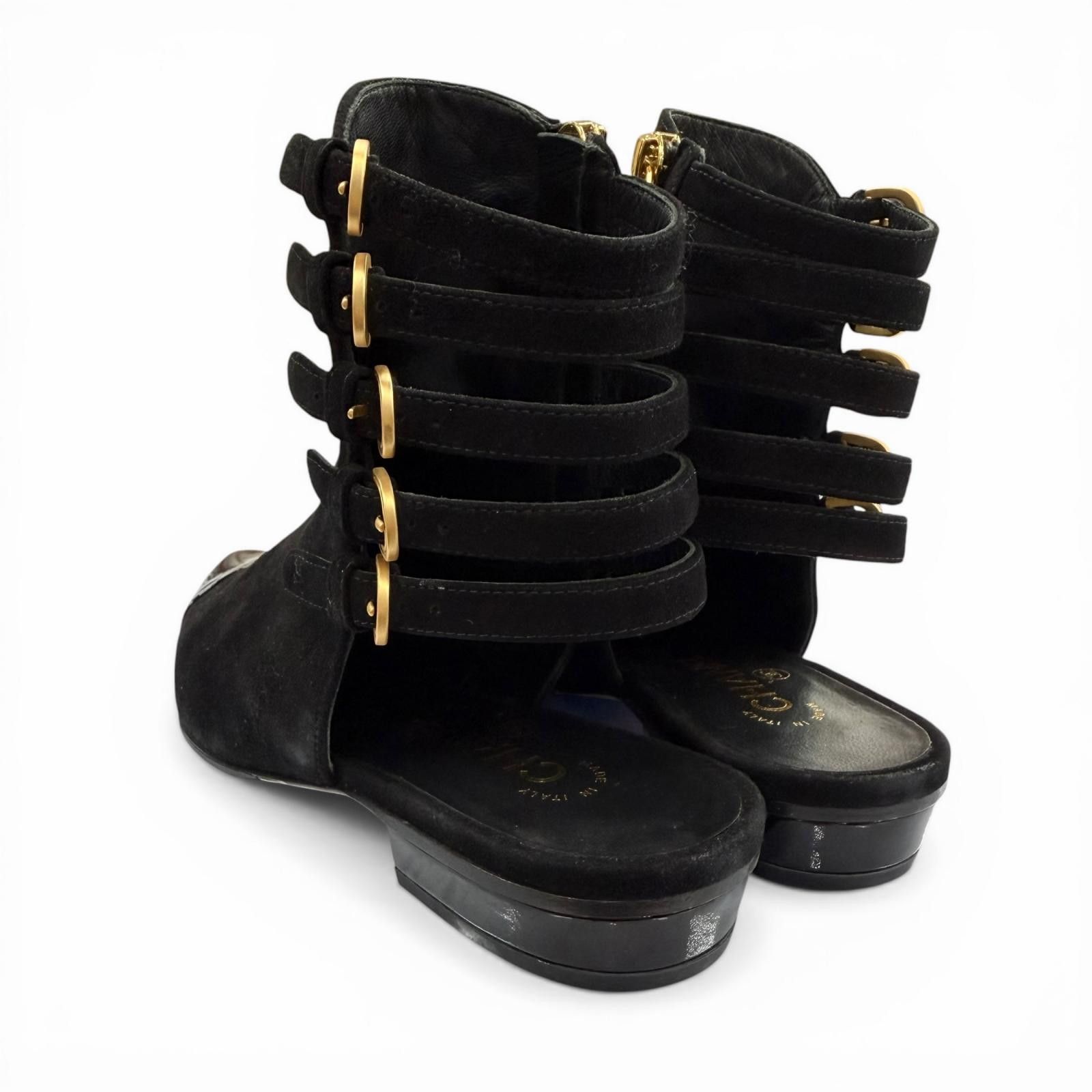 Chanel Chanel Chanel Suede Ankle Boots Leather Shoes G30600 DUTY FREE for USA Size ONE SIZE - 6 Thumbnail