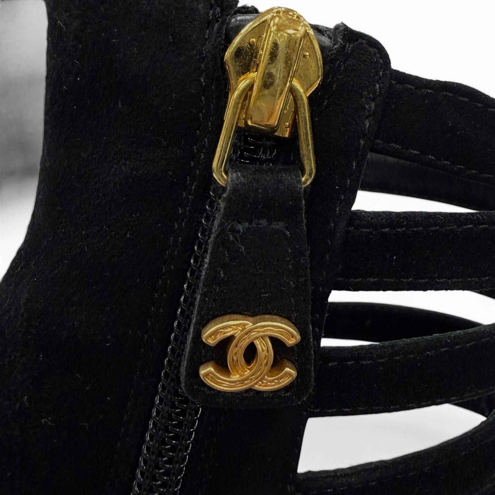 Chanel Chanel Chanel Suede Ankle Boots Leather Shoes G30600 DUTY FREE for USA Size ONE SIZE - 9 Thumbnail