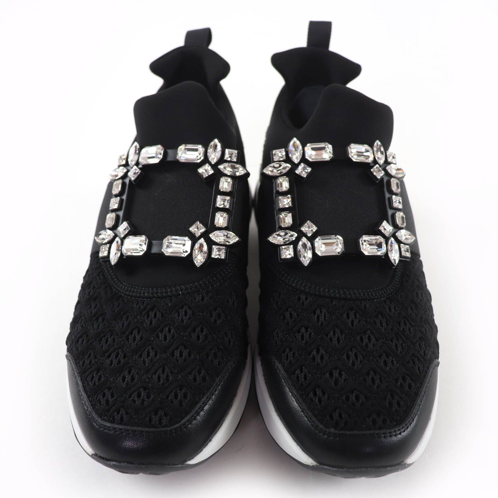 Roger Vivier Roger Vivier Roger Vivier Viv Run Sneakers Leather Shoes DUTY FREE for USA Size ONE SIZE - 3 Thumbnail