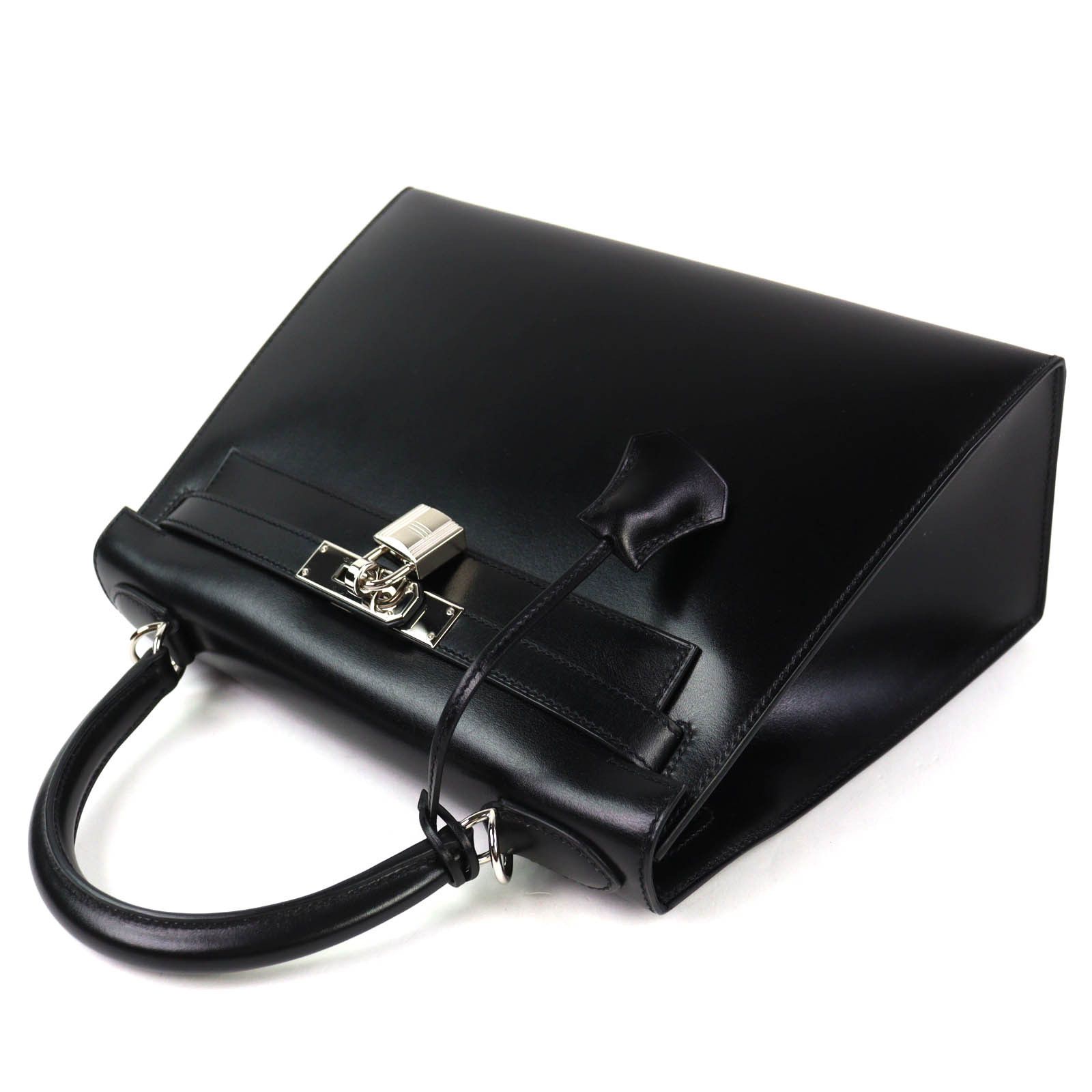 Hermes Hermes Hermes Kelly28 Boxcalf Shoulder Bag Leather Shoulder Bag Stamp U (2022) DUTY FREE for USA Size ONE SIZE - 4 Thumbnail