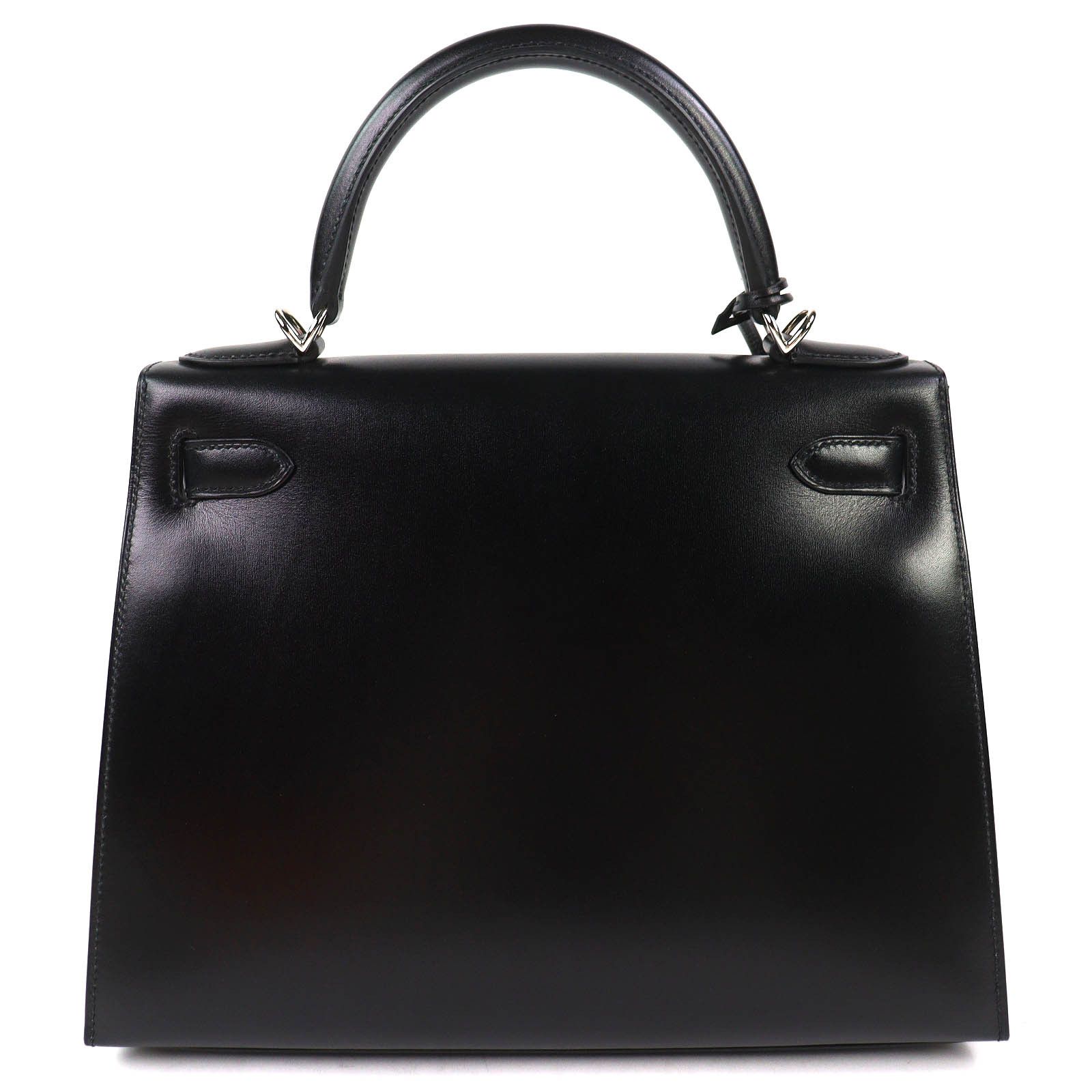 Hermes Hermes Hermes Kelly28 Boxcalf Shoulder Bag Leather Shoulder Bag Stamp U (2022) DUTY FREE for USA Size ONE SIZE - 3 Thumbnail