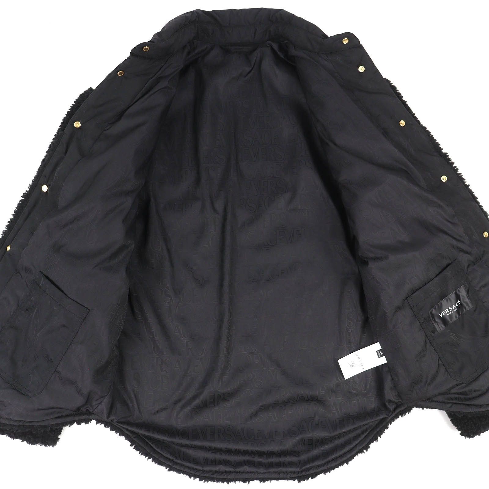 Versace Versace Versace Medusa Button Boa Blouson Textile Outerwear DUTY FREE for USA Size ONE SIZE - 3 Thumbnail