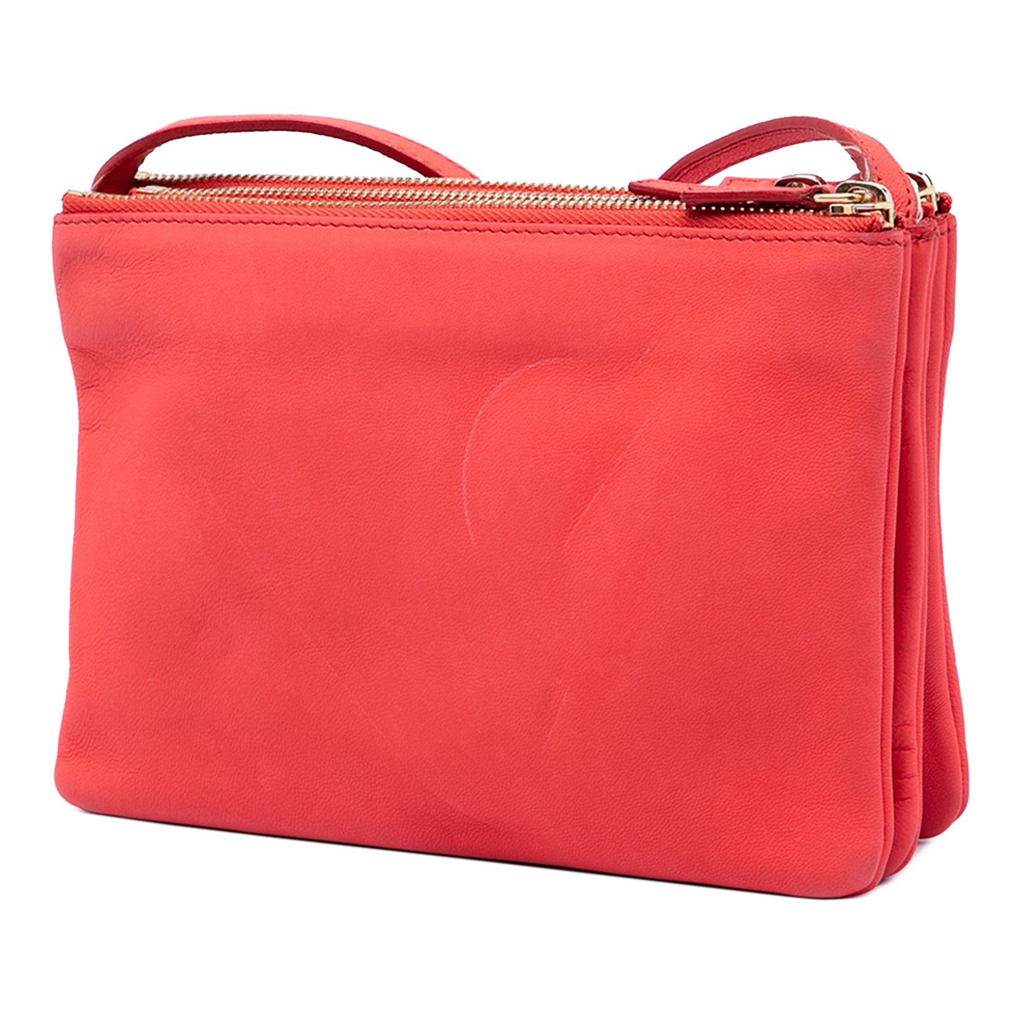 Celine Small Lambskin Trio Crossbody Size ONE SIZE - 2 Thumbnail