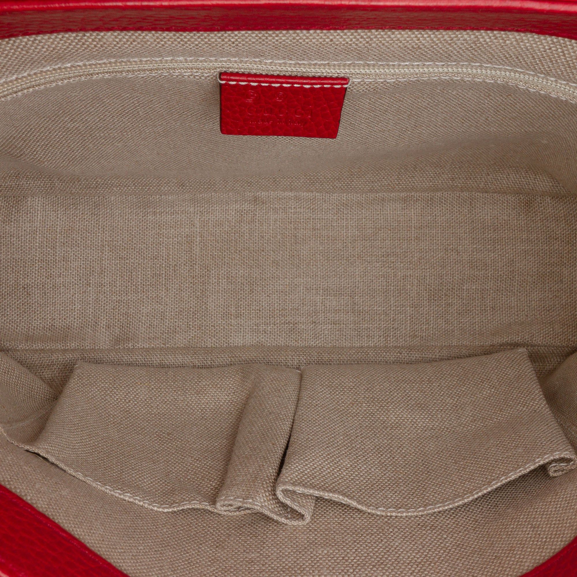 Gucci Medium Dollar Calf Interlocking G Satchel Size ONE SIZE - 4 Thumbnail