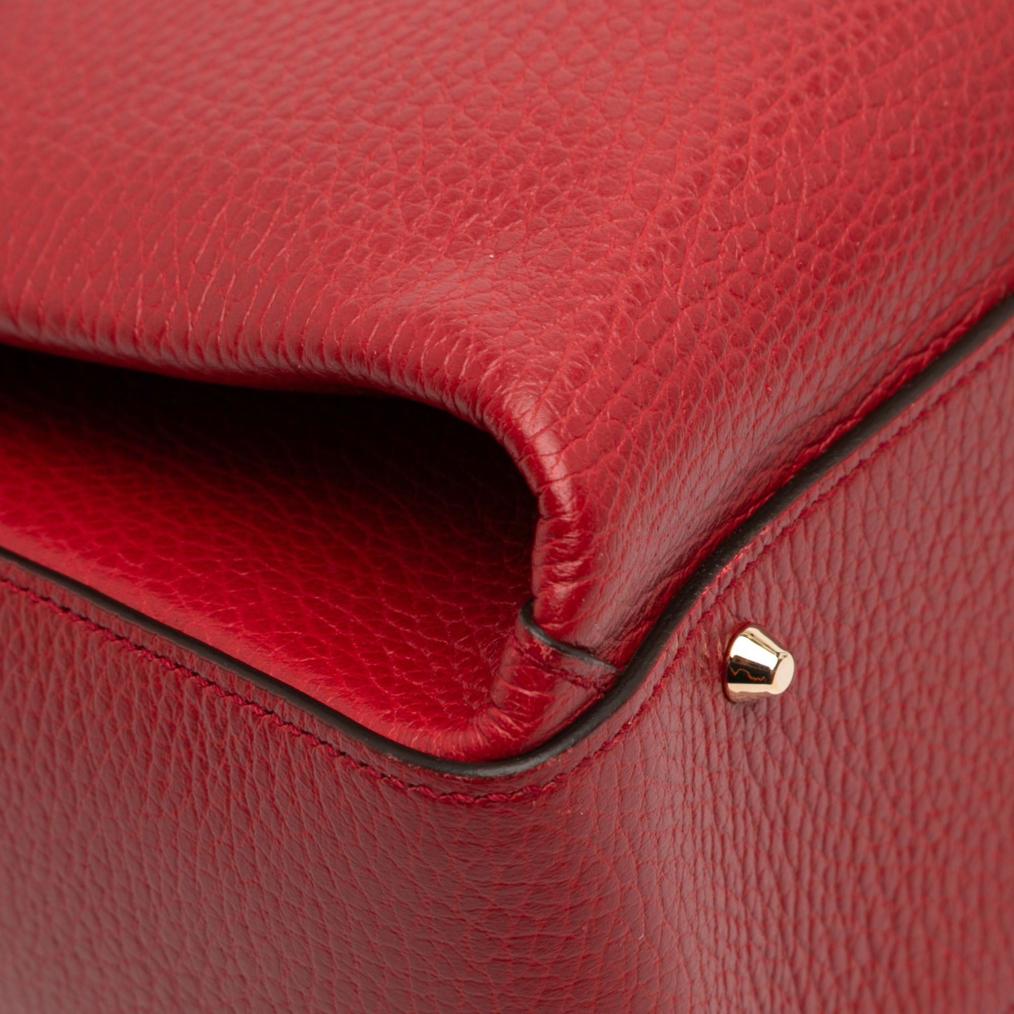Gucci Medium Dollar Calf Interlocking G Satchel Size ONE SIZE - 9 Thumbnail