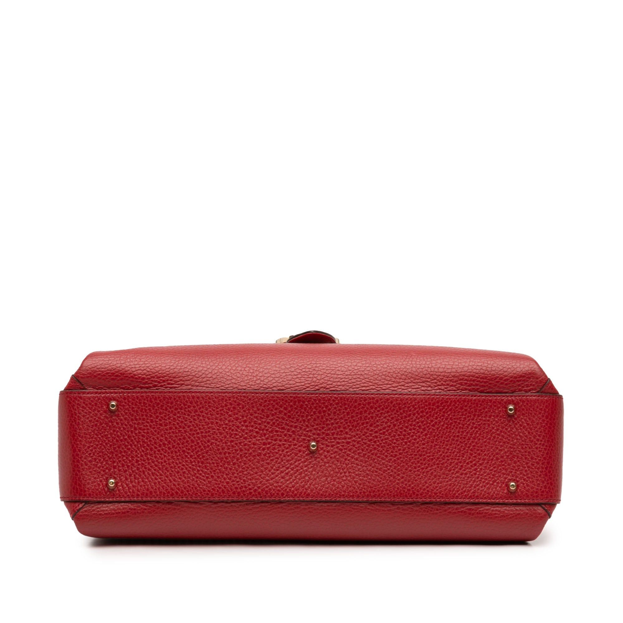 Gucci Medium Dollar Calf Interlocking G Satchel Size ONE SIZE - 3 Thumbnail