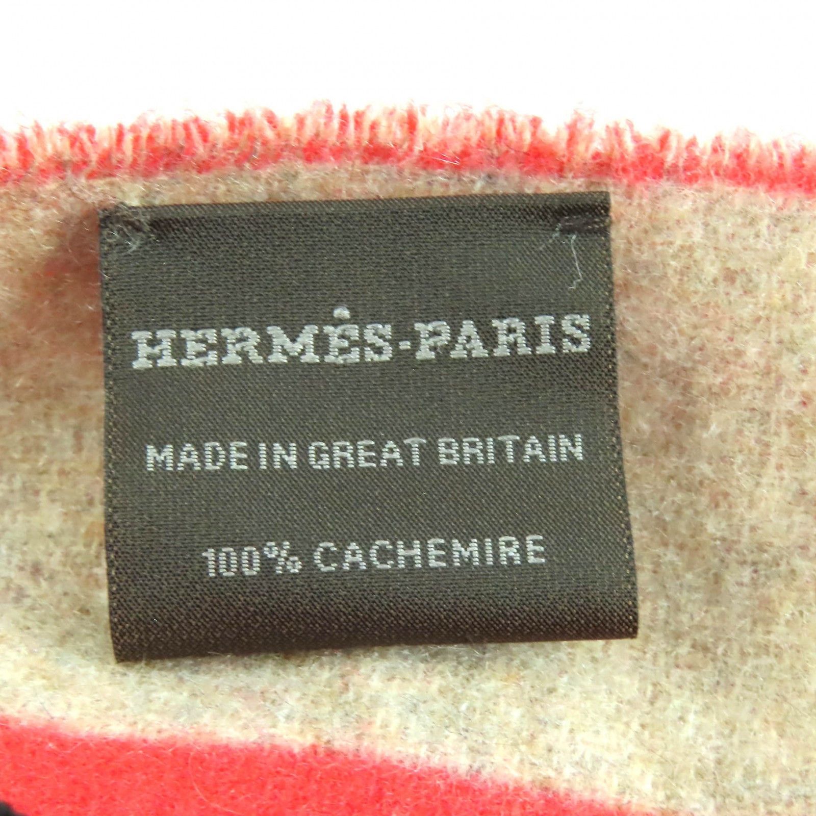 Hermes Hermes Hermes Love Story Cashmere Scarf Textile Scarf DUTY FREE for USA Size ONE SIZE - 7 Thumbnail