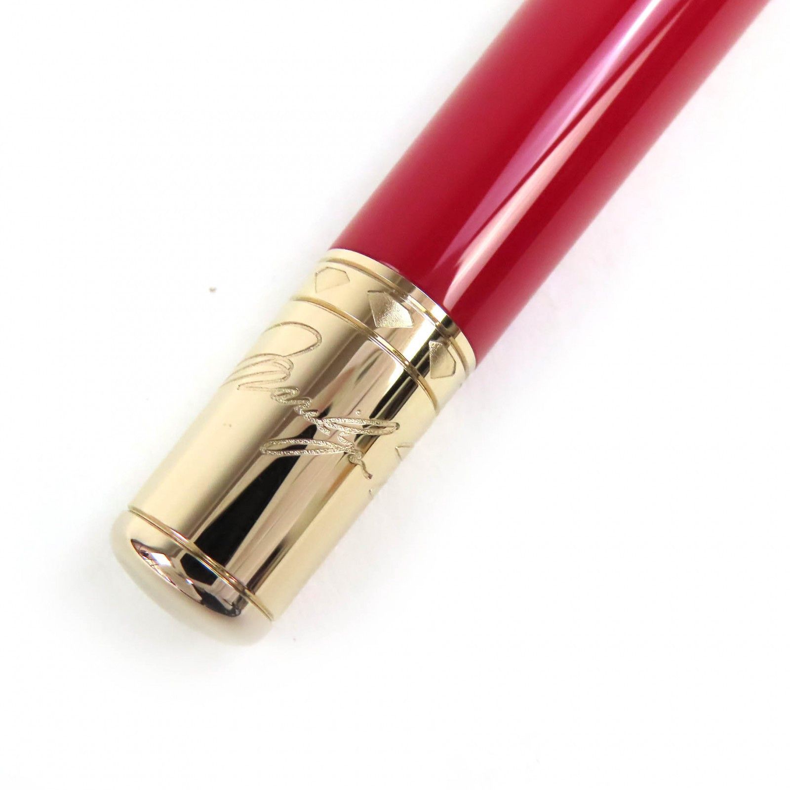 Montblanc Montblanc Montblanc Muse Marilyn Monroe Au585 Fountain Pen Precious Metal Pen DUTY FREE for USA Size ONE SIZE - 9 Thumbnail