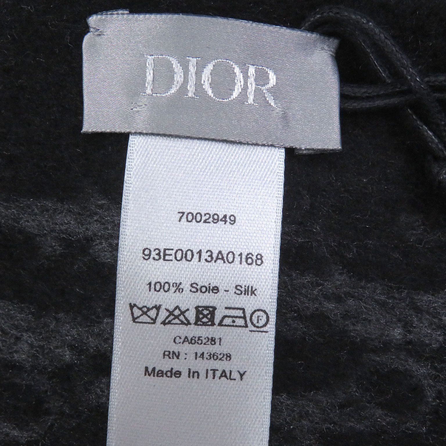 Dior Dior Dior Oblique Silk Shawl Textile Shawl DUTY FREE for USA Size ONE SIZE - 6 Thumbnail