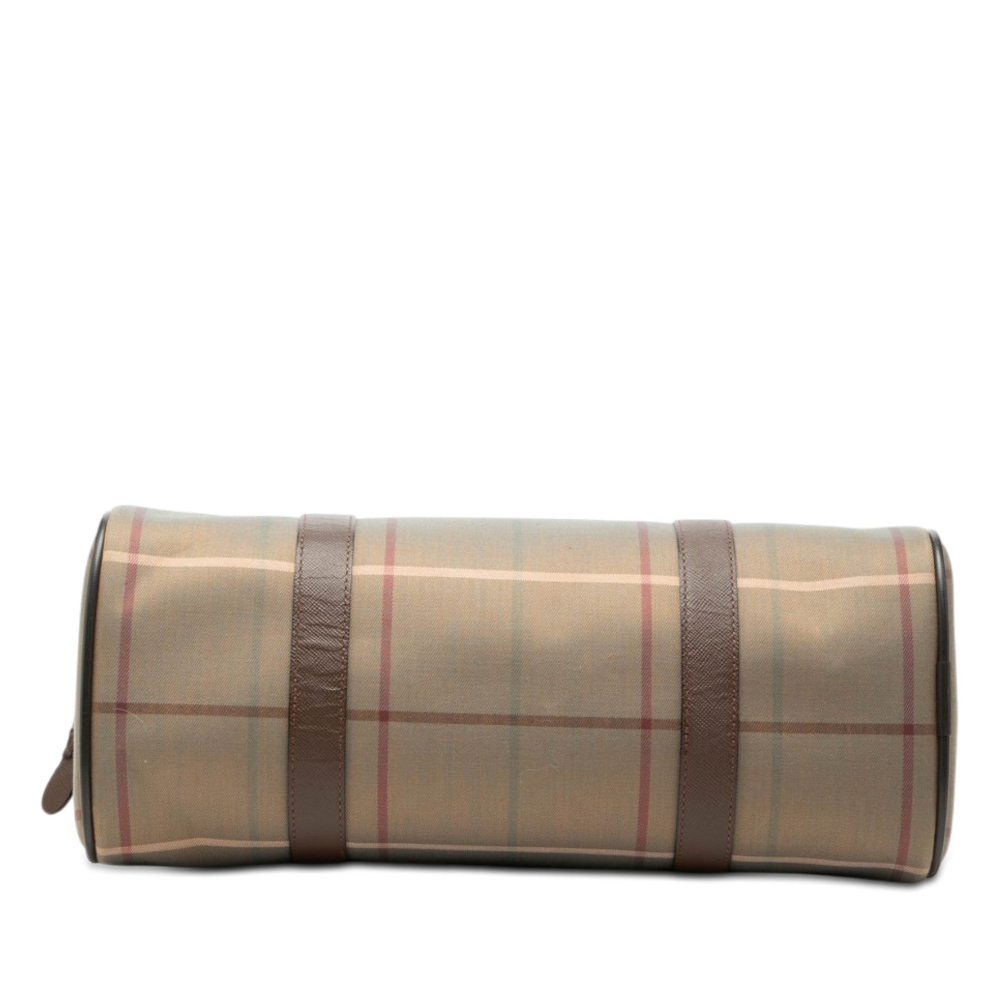 Burberry Vintage Check Canvas Handbag Size ONE SIZE - 3 Thumbnail