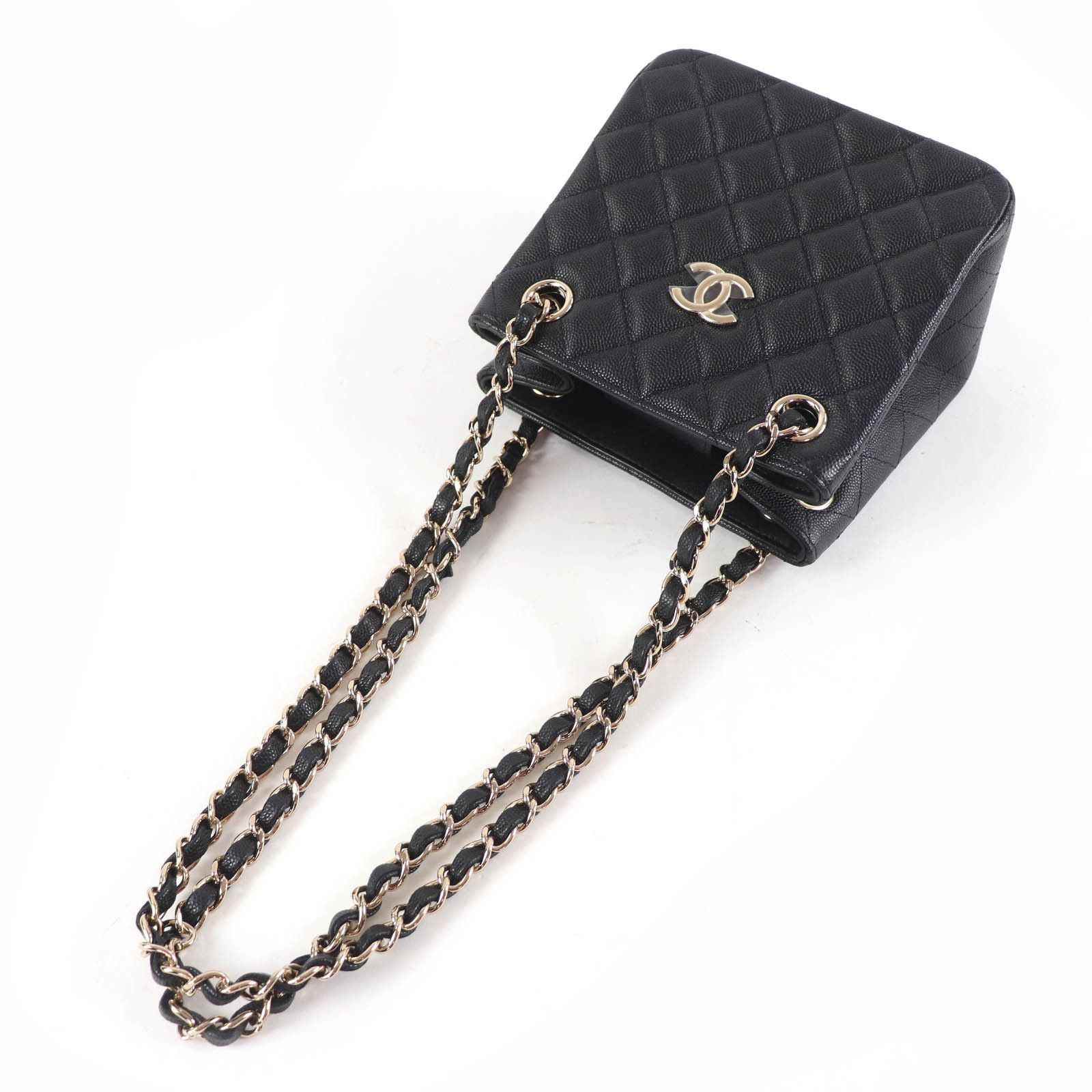 Chanel Chanel Chanel Matelasse Caviar Skin Bucket Bag Leather Shoulder Bag AS3176 DUTY FREE for USA Size ONE SIZE - 5 Thumbnail