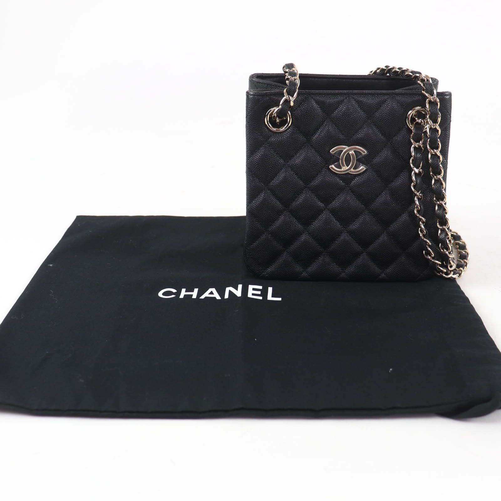 Chanel Chanel Chanel Matelasse Caviar Skin Bucket Bag Leather Shoulder Bag AS3176 DUTY FREE for USA Size ONE SIZE - 2 Thumbnail