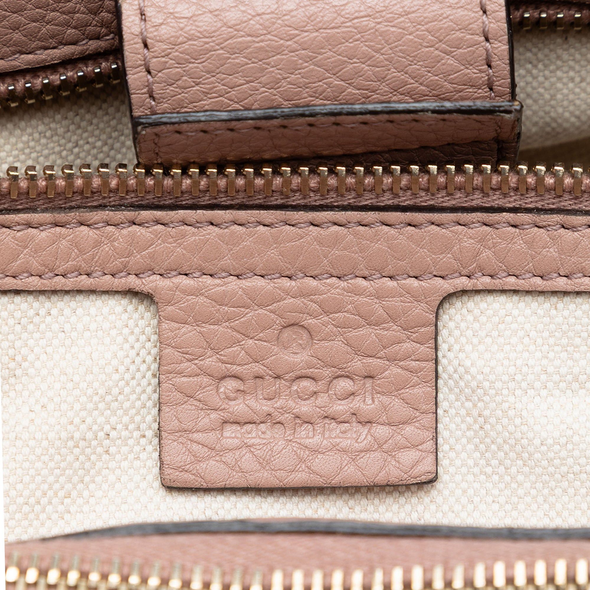 Gucci Medium Calfskin Bamboo Shopper Satchel Size ONE SIZE - 5 Thumbnail