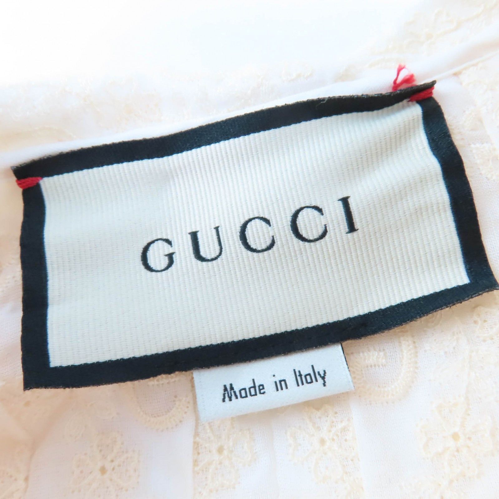 Gucci Gucci Gucci GG Pattern Short Sleeve Shirt Textile Tops DUTY FREE for USA Size ONE SIZE - 6 Thumbnail
