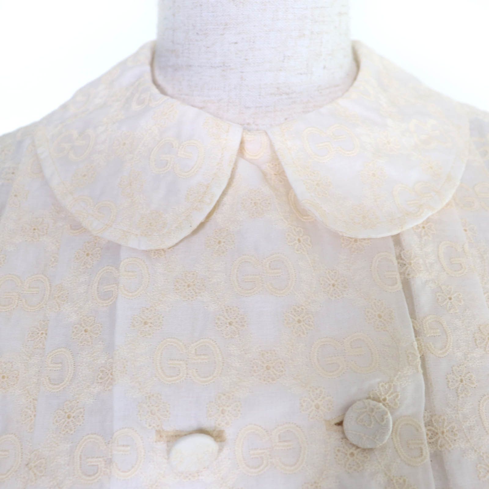 Gucci Gucci Gucci GG Pattern Short Sleeve Shirt Textile Tops DUTY FREE for USA Size ONE SIZE - 4 Thumbnail