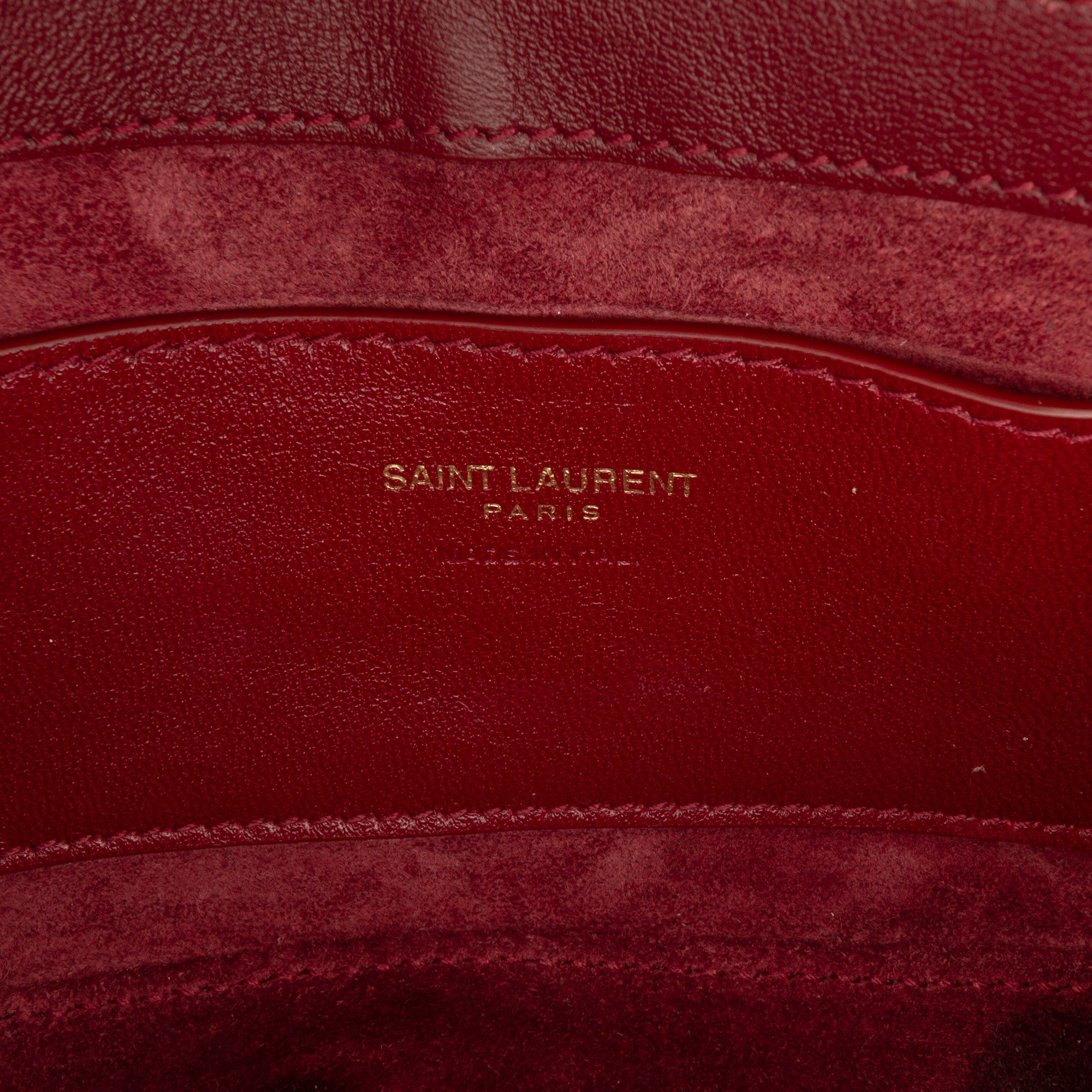 Saint Laurent Paris Mini Patent Le 5 a 7 Size ONE SIZE - 5 Thumbnail