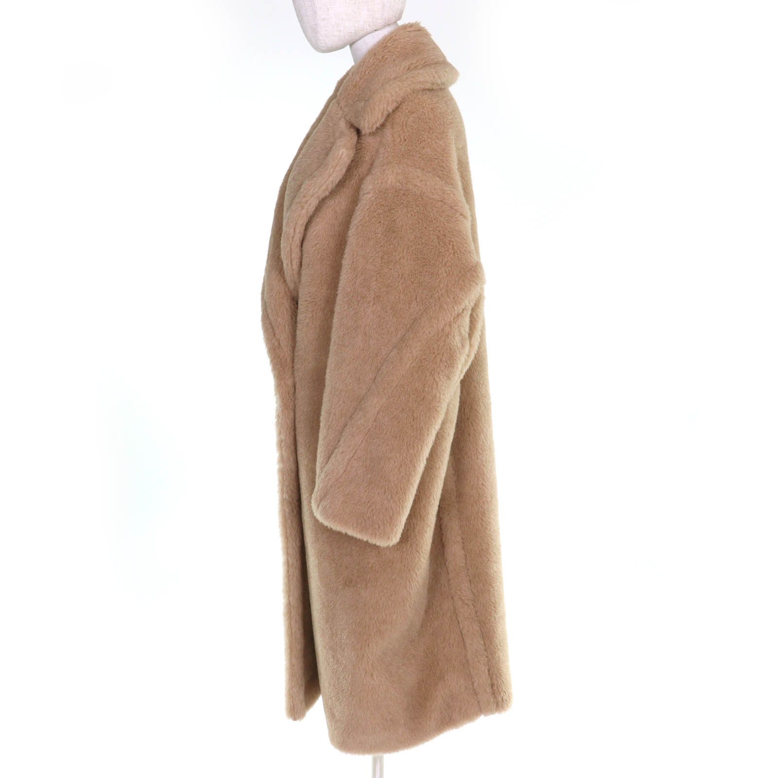 Max Mara Max Mara Max Mara Teddy Bear Alpaca Coat Textile Outerwear 60417-1581 DUTY FREE for USA Size ONE SIZE - 2 Thumbnail