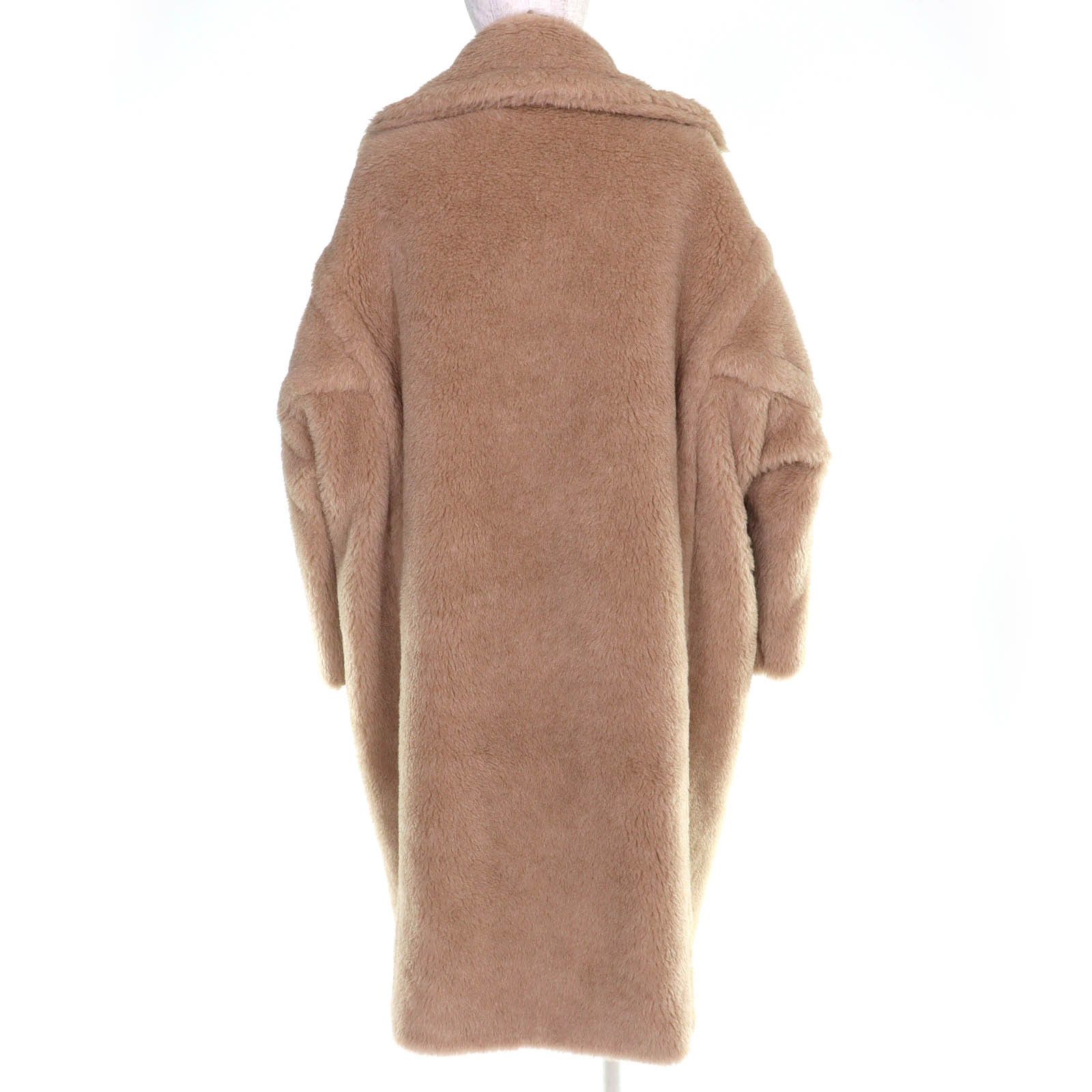 Max Mara Max Mara Max Mara Teddy Bear Alpaca Coat Textile Outerwear 60417-1581 DUTY FREE for USA Size ONE SIZE - 3 Thumbnail