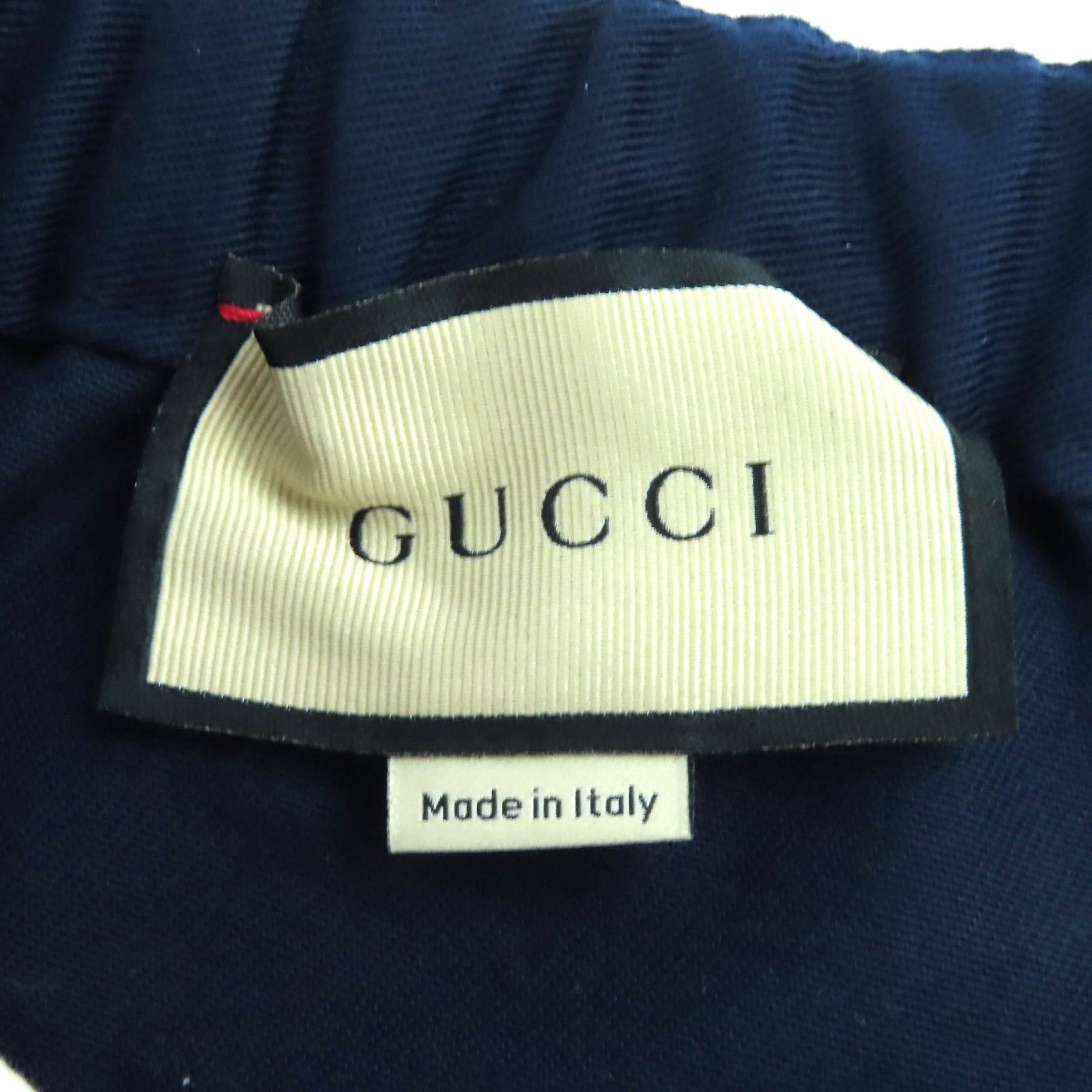 Gucci Gucci Gucci Logo Patch Cotton Track Pants Textile Pants 696755 DUTY FREE for USA Size ONE SIZE - 9 Thumbnail