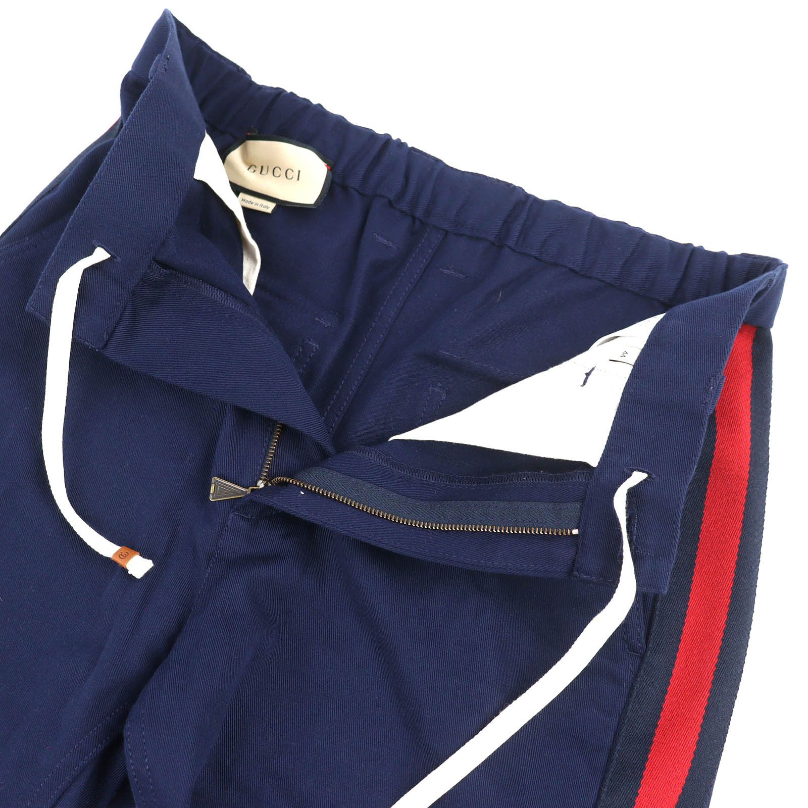 Gucci Gucci Gucci Logo Patch Cotton Track Pants Textile Pants 696755 DUTY FREE for USA Size ONE SIZE - 5 Thumbnail