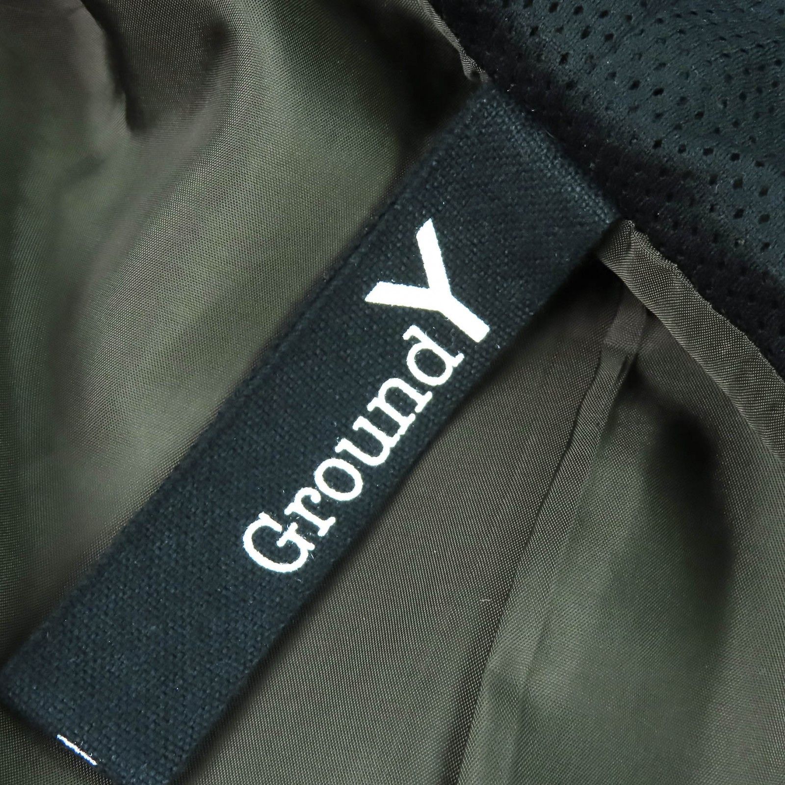 Other Other Ground Y Wool Gabardine Hooded Double Coat Textile Outerwear GJ-C09-102 DUTY FREE for USA Size ONE SIZE - 6 Thumbnail