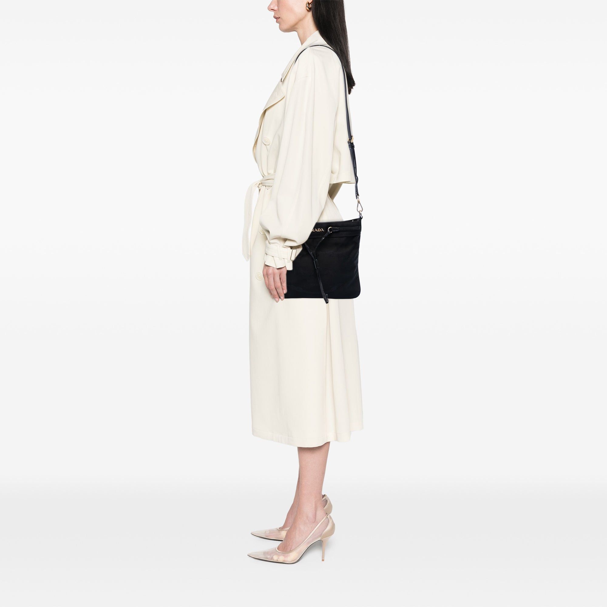 Prada Tessuto Canapa Logo Crossbody Size ONE SIZE - 6 Thumbnail