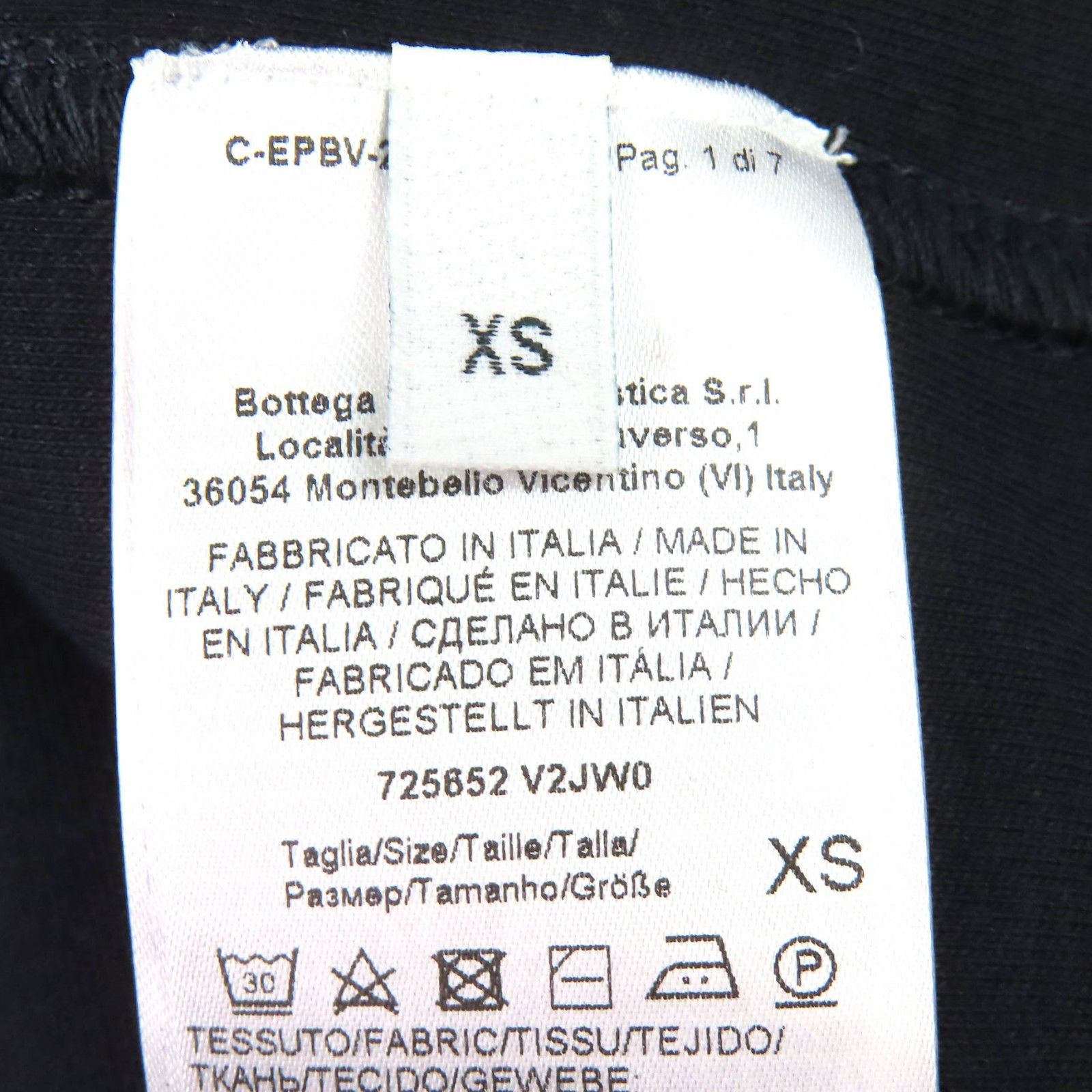 Bottega Veneta Bottega Veneta Bottega Veneta Logo Embroidered High Neck Long Sleeve Top Textile Tops DUTY FREE for USA Size ONE SIZE - 6 Thumbnail