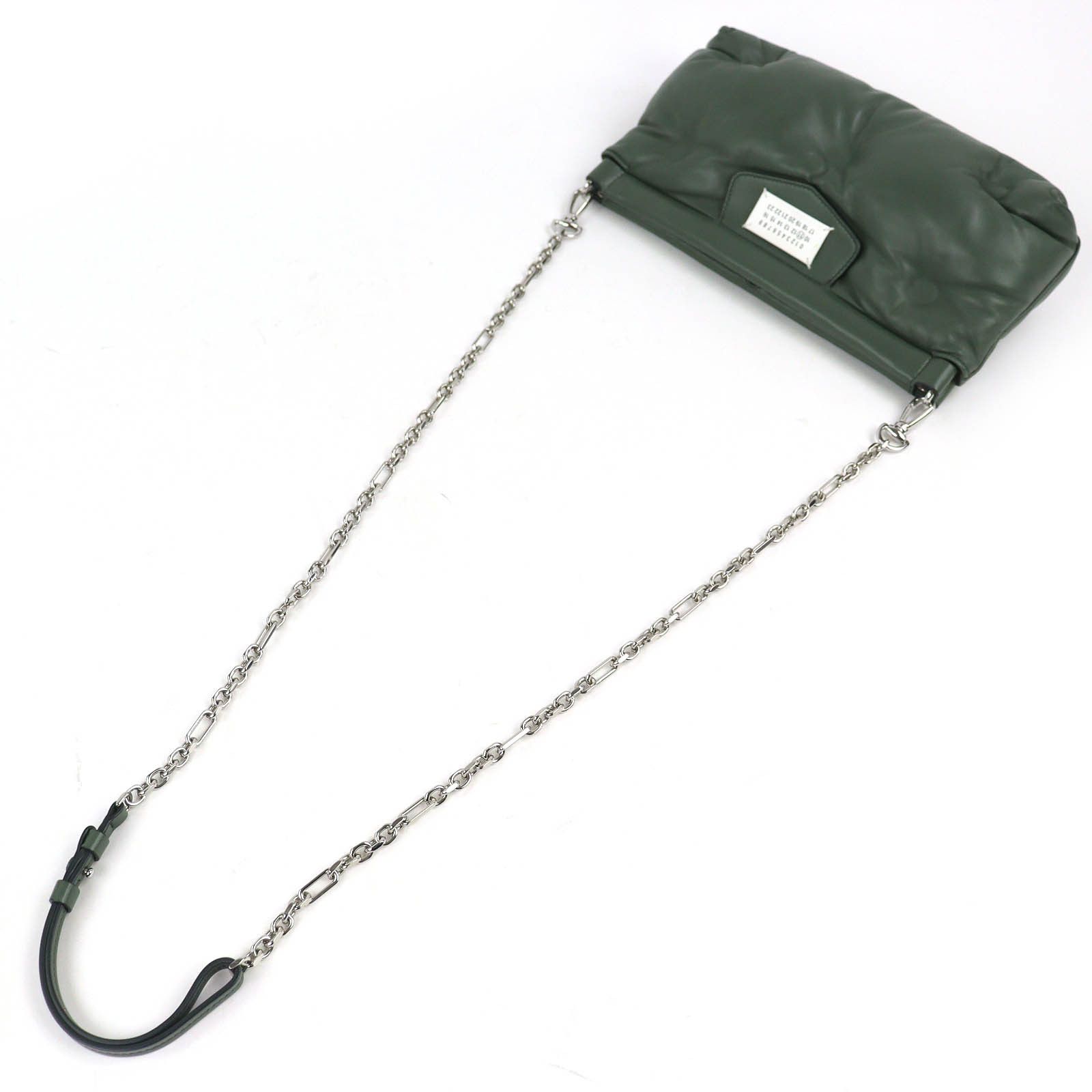 Maison Margiela Maison Margiela Maison Margiela Glam Slam Lamb Leather Shoulder Bag Leather Shoulder Bag S56WF0160 DUTY FREE for USA Size ONE SIZE - 4 Thumbnail