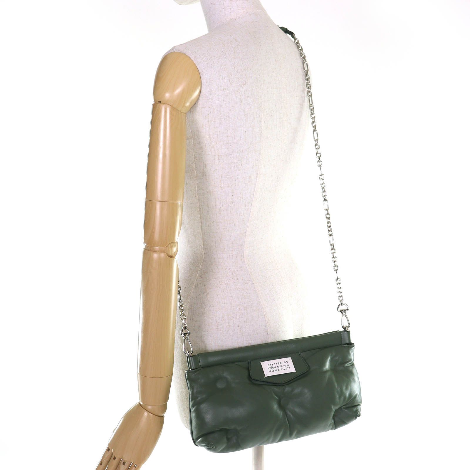 Maison Margiela Maison Margiela Maison Margiela Glam Slam Lamb Leather Shoulder Bag Leather Shoulder Bag S56WF0160 DUTY FREE for USA Size ONE SIZE - 8 Thumbnail