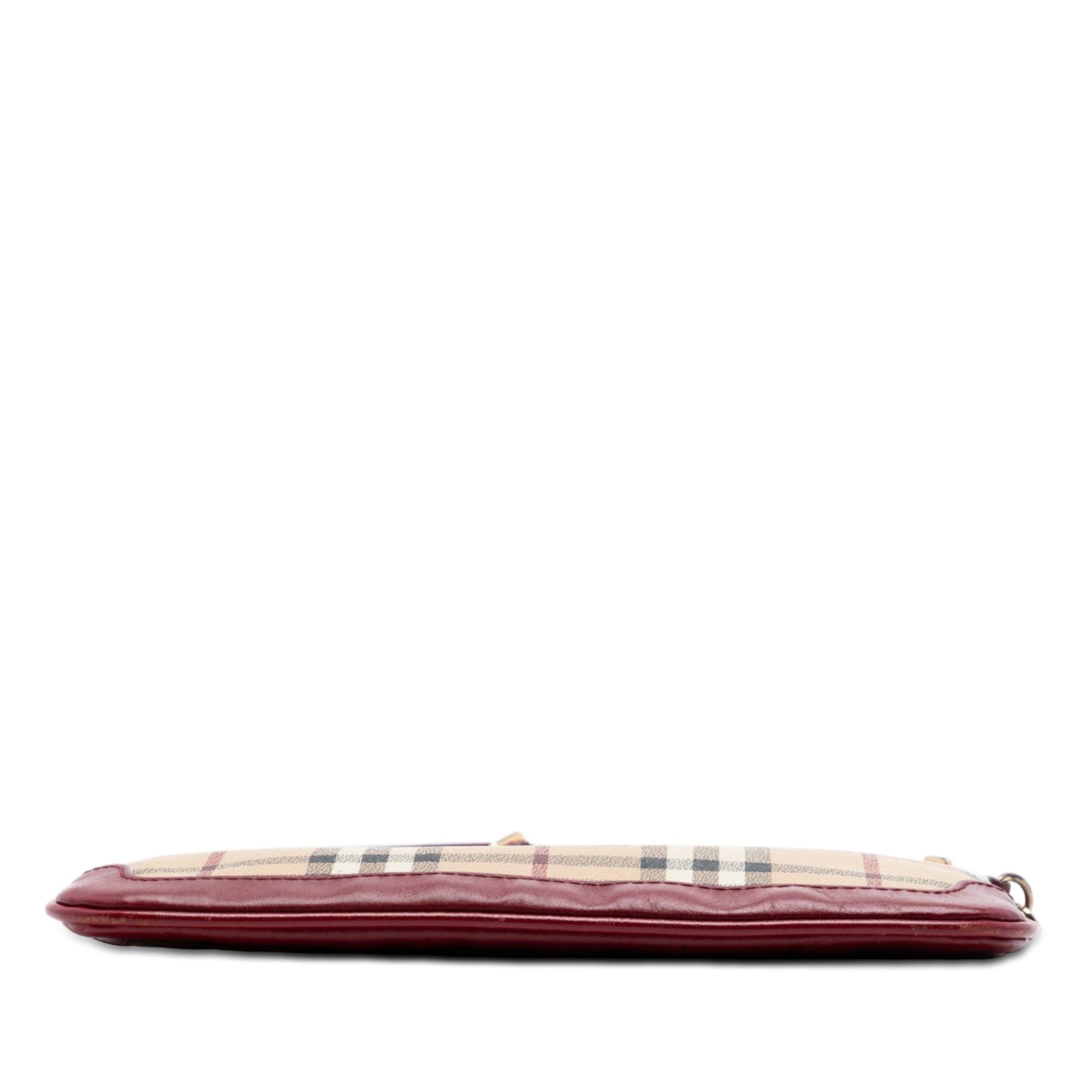 Burberry Haymarket Check Coated Canvas Peyton Crossbody Size ONE SIZE - 3 Thumbnail