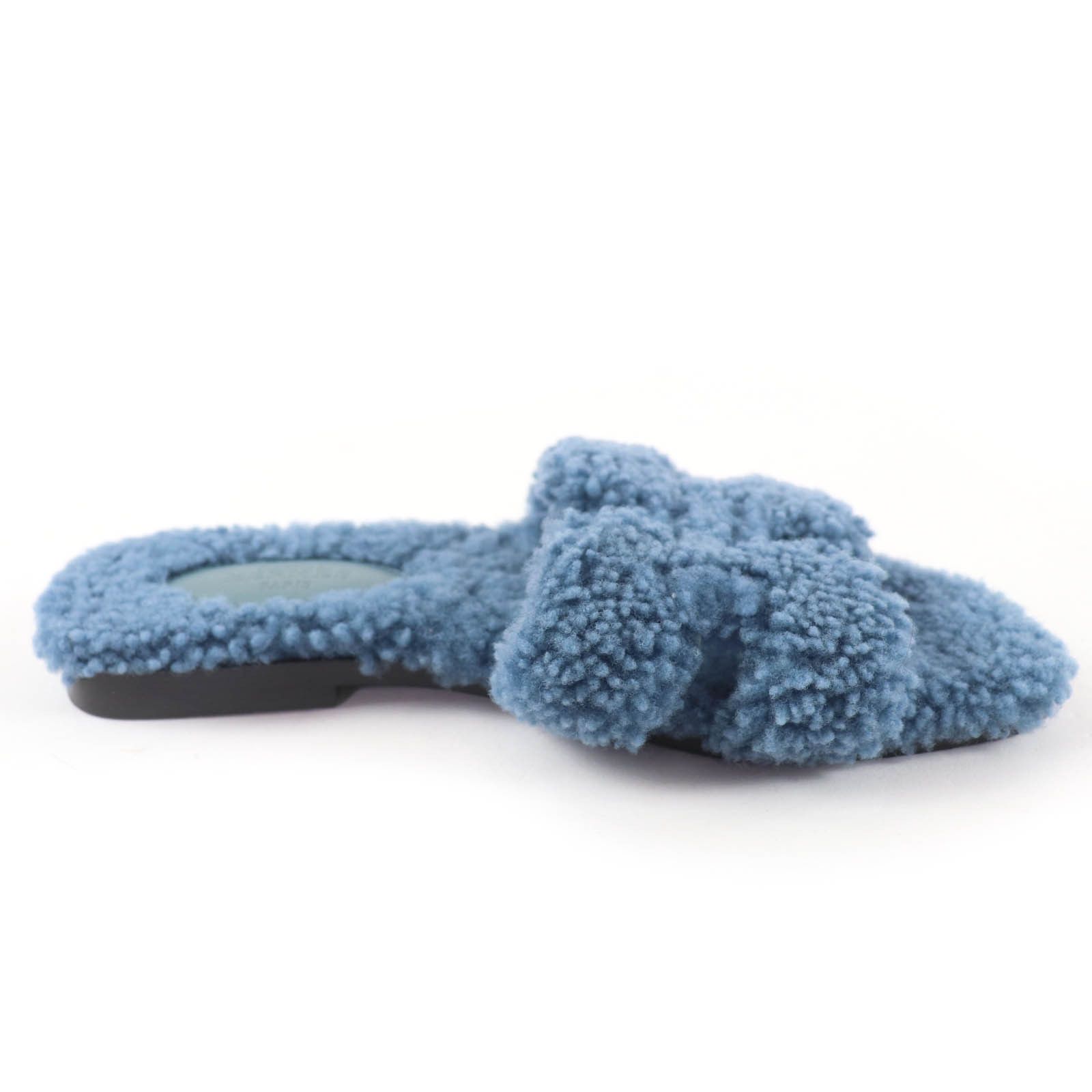 Hermes Hermes Hermes Oran Mouton Flats Fur Shoes DUTY FREE for USA Size ONE SIZE - 6 Thumbnail