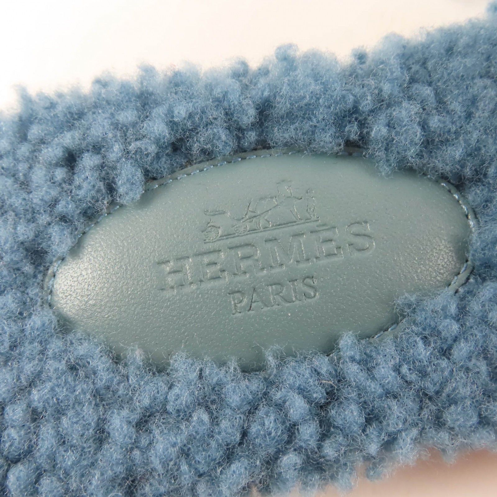 Hermes Hermes Hermes Oran Mouton Flats Fur Shoes DUTY FREE for USA Size ONE SIZE - 9 Thumbnail