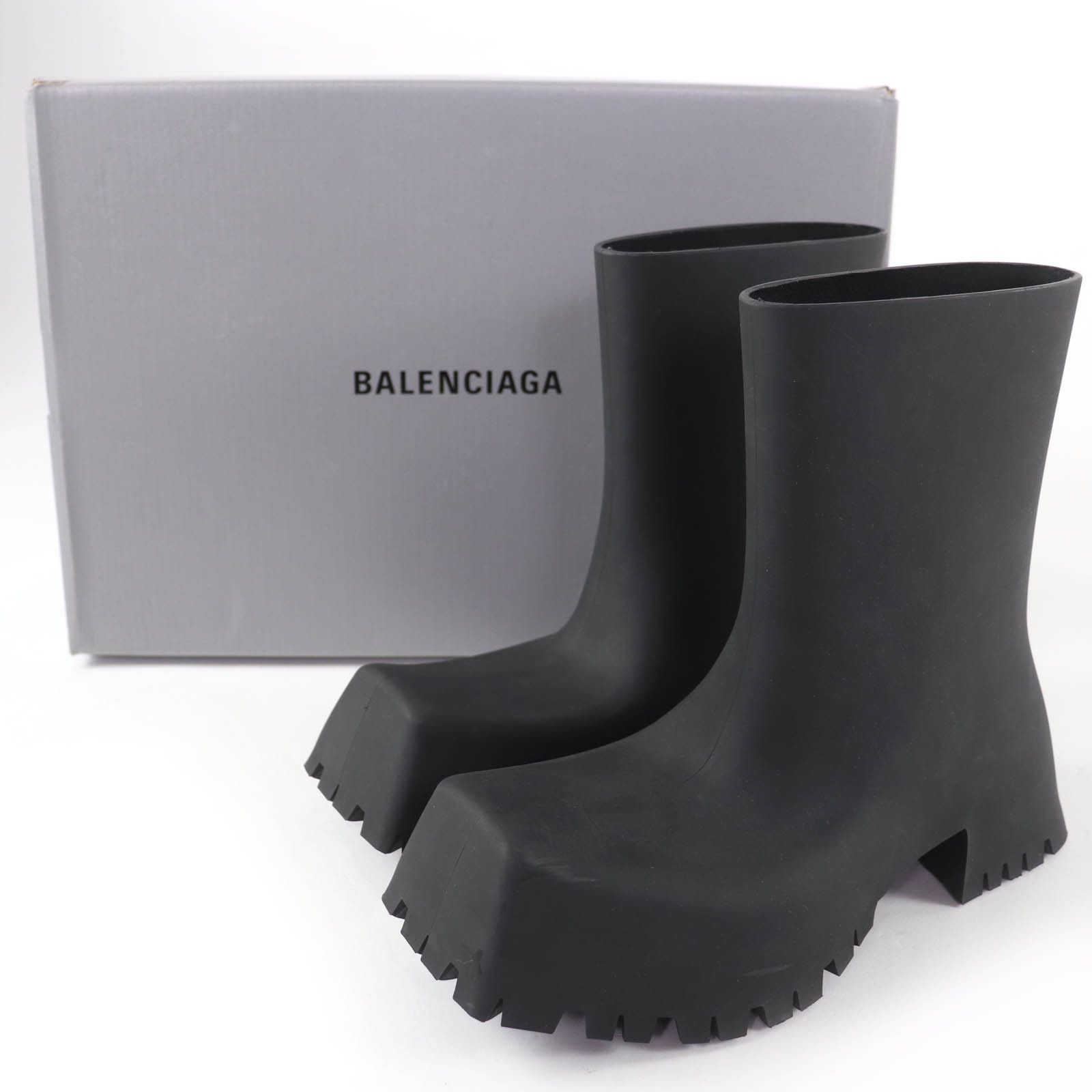 Balenciaga Balenciaga Balenciaga Trooper Rubber Boots Plastic / Synthetic Shoes 679326 DUTY FREE for USA Size ONE SIZE - 2 Thumbnail