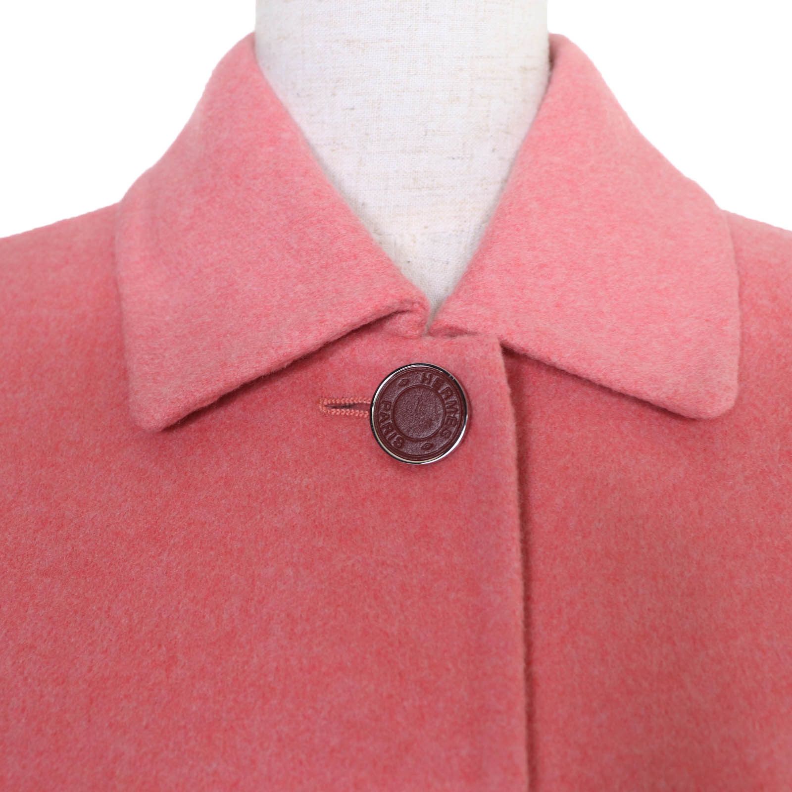 Hermes Hermes Hermes Cashmere Vest Leather Outerwear DUTY FREE for USA Size ONE SIZE - 4 Thumbnail