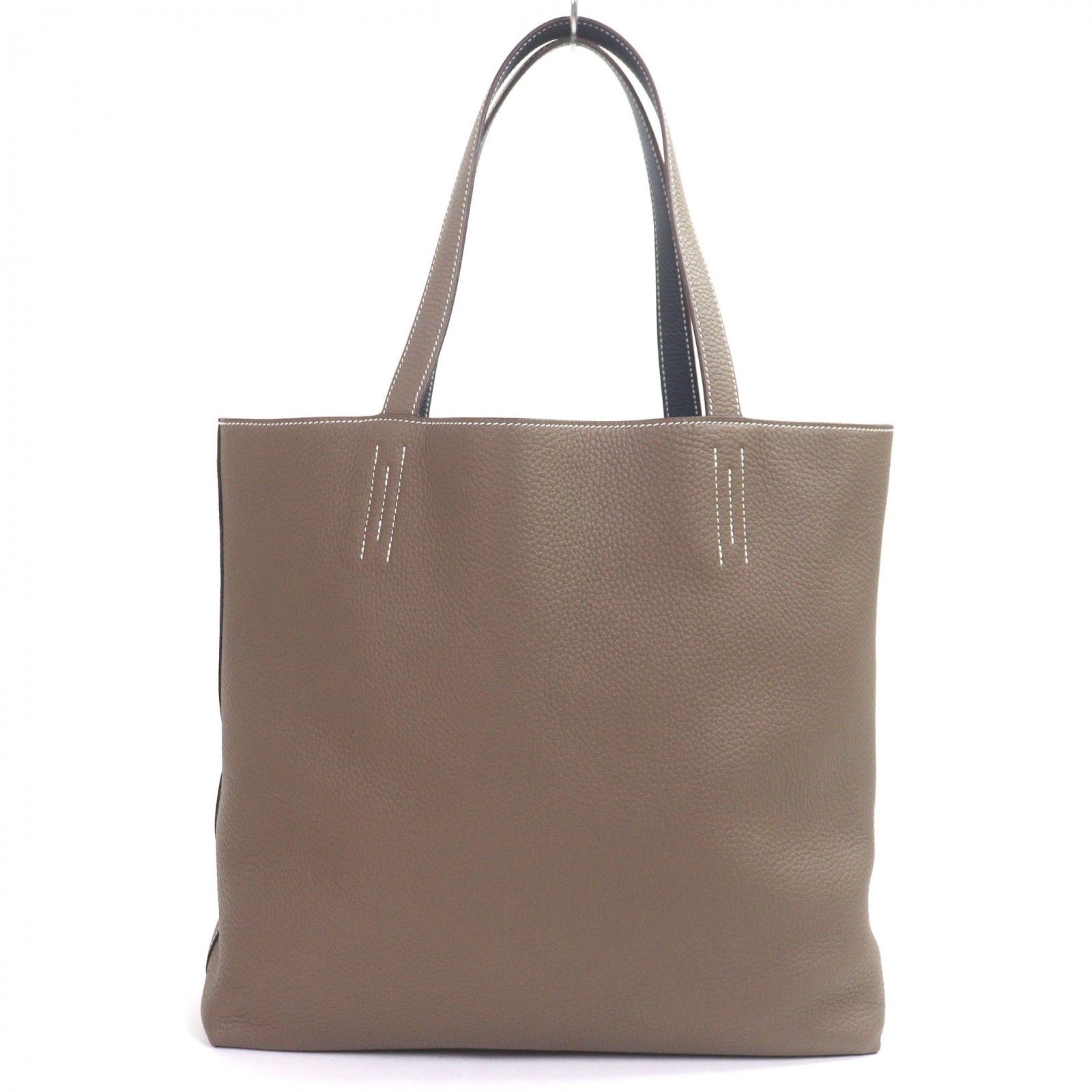 Hermes Hermes Hermes Double Sens45 Taurillon Clemence tote bag Leather Tote Bag Stamp U (2022) DUTY FREE for USA Size ONE SIZE - 3 Thumbnail