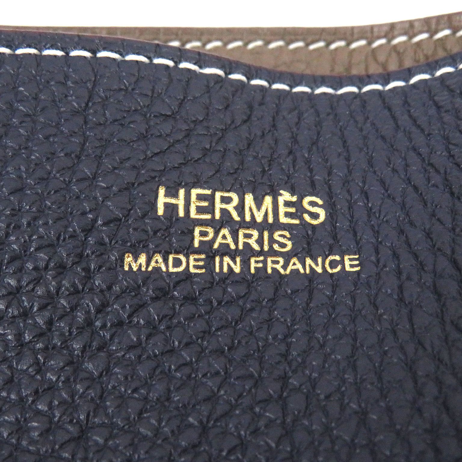 Hermes Hermes Hermes Double Sens45 Taurillon Clemence tote bag Leather Tote Bag Stamp U (2022) DUTY FREE for USA Size ONE SIZE - 10 Thumbnail