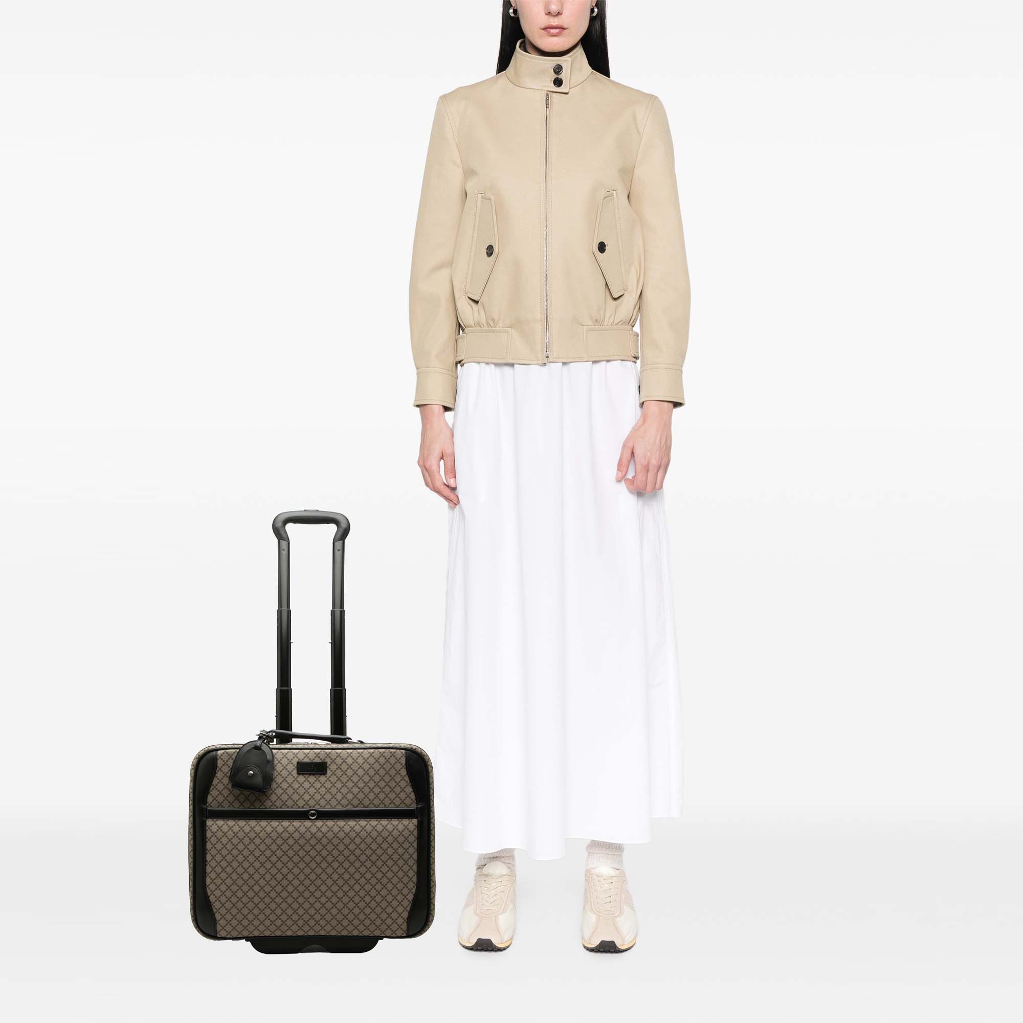 Gucci Diamante Coated Canvas Carry On Trolley Size ONE SIZE - 7 Thumbnail