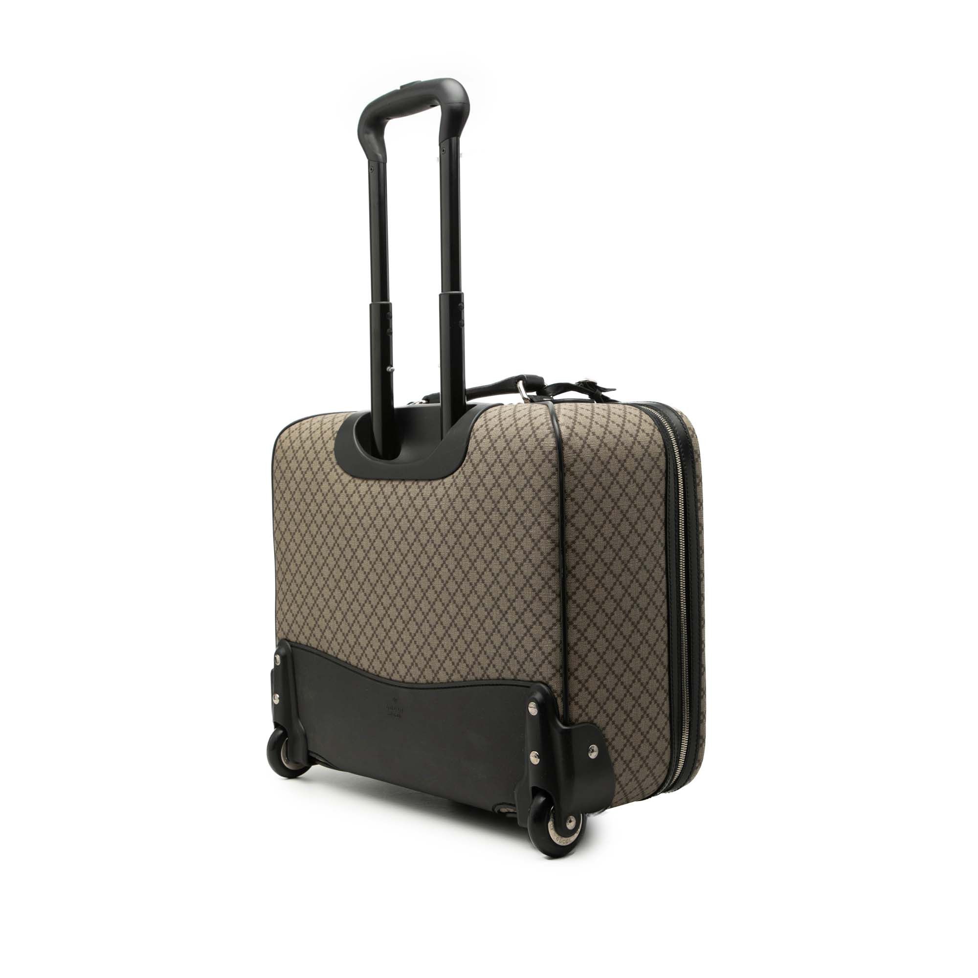 Gucci Diamante Coated Canvas Carry On Trolley Size ONE SIZE - 2 Thumbnail