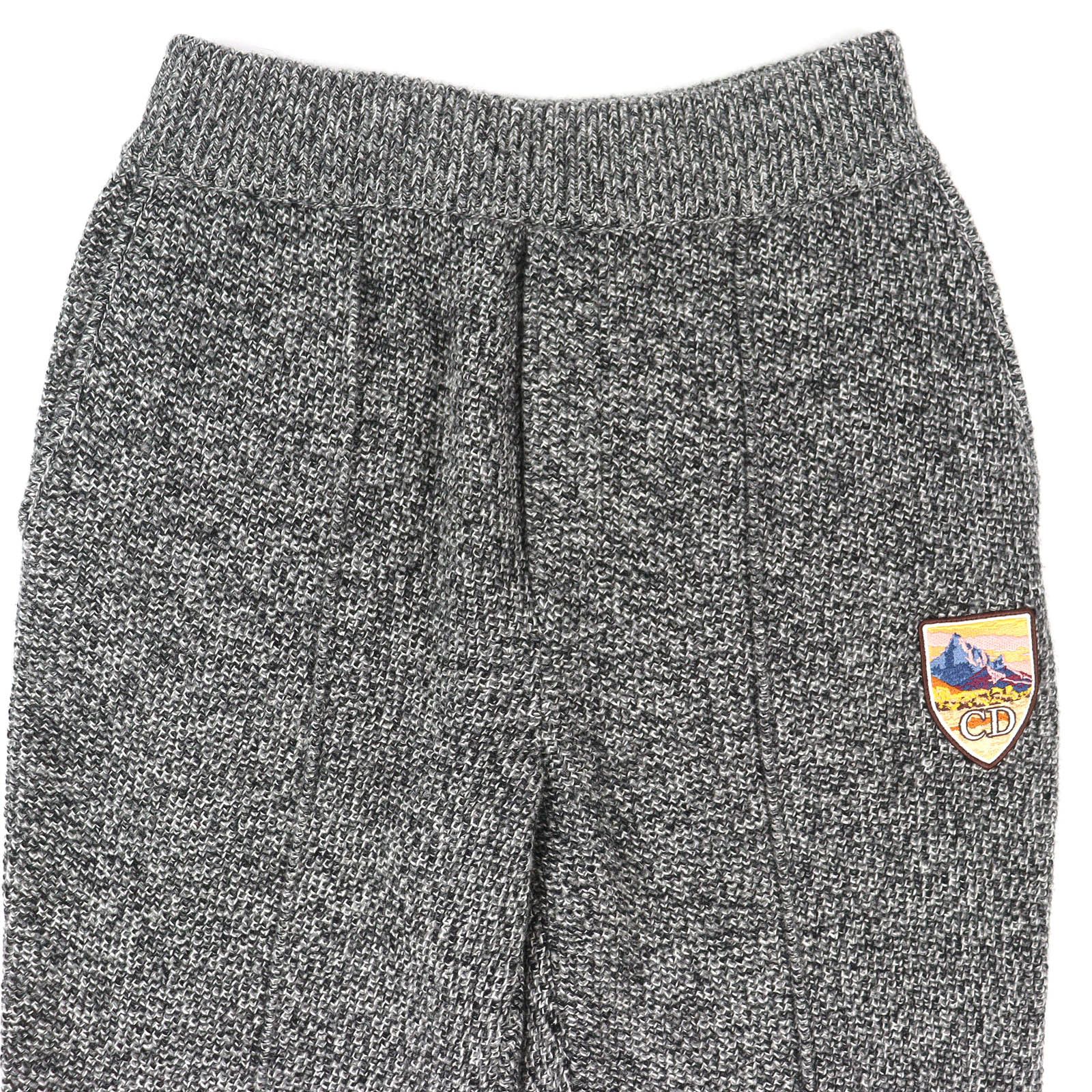 Dior Dior Dior cashmere knit pants Textile Pants 293M130CT363 DUTY FREE for USA Size ONE SIZE - 3 Thumbnail