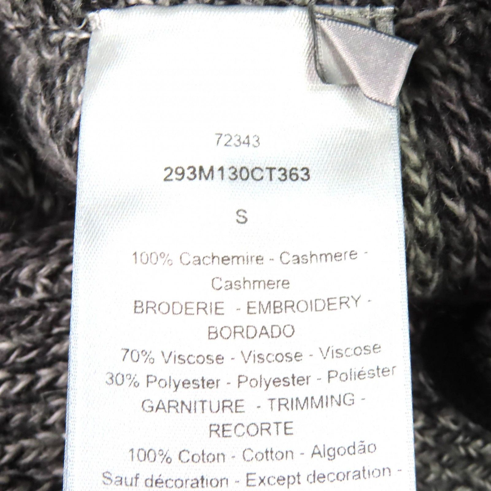 Dior Dior Dior cashmere knit pants Textile Pants 293M130CT363 DUTY FREE for USA Size ONE SIZE - 10 Thumbnail